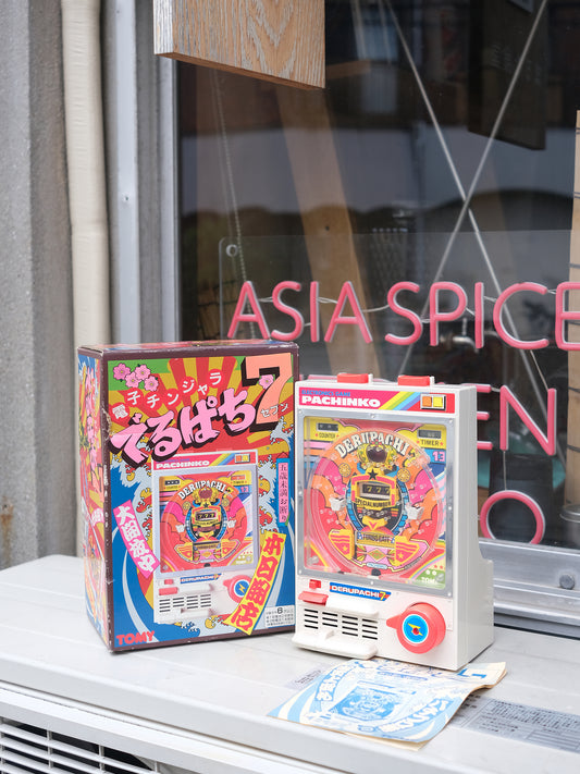 TOMY 1980’s 舊玩具 でるぱち 7 電子 彈珠機 柏青哥 Games