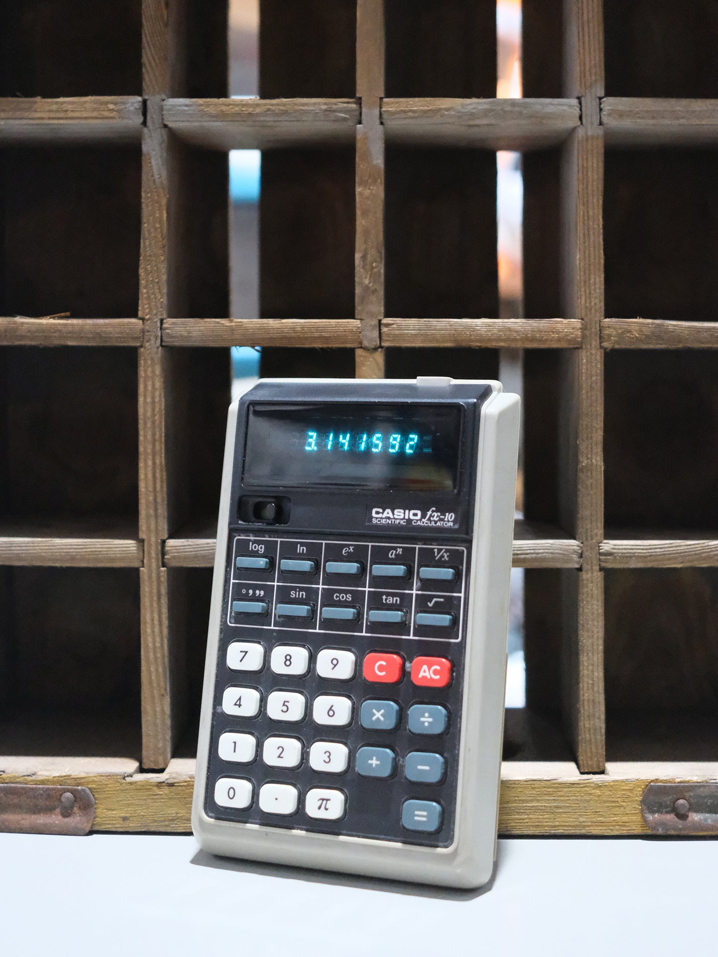 日本製 1974 Casio fx-10 Scientific Calculator VFD 營光管 計數機 電卓
