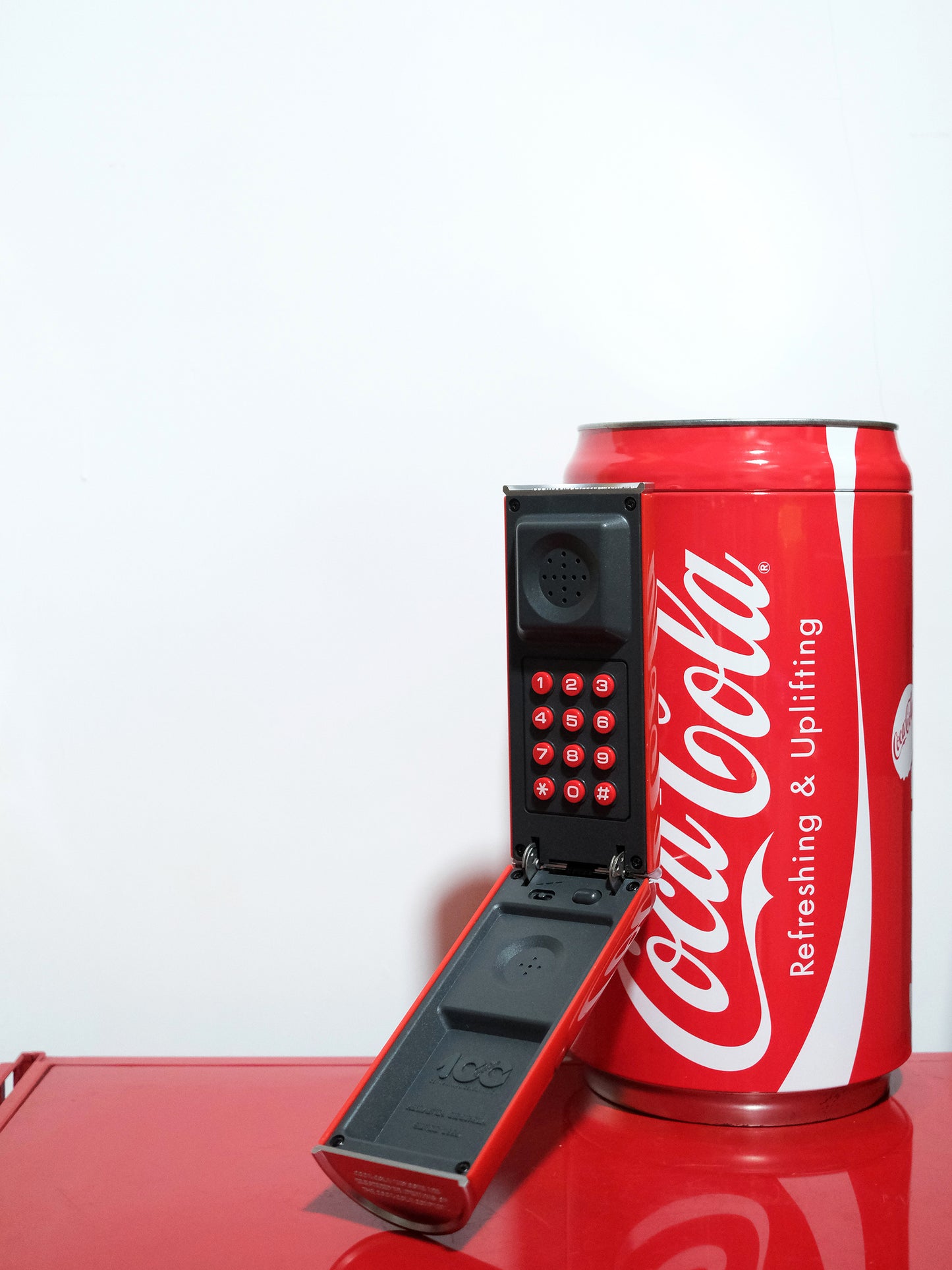 日本 Coca Cola 誕生 100週年 抽選品 可口可樂 罐型 電話