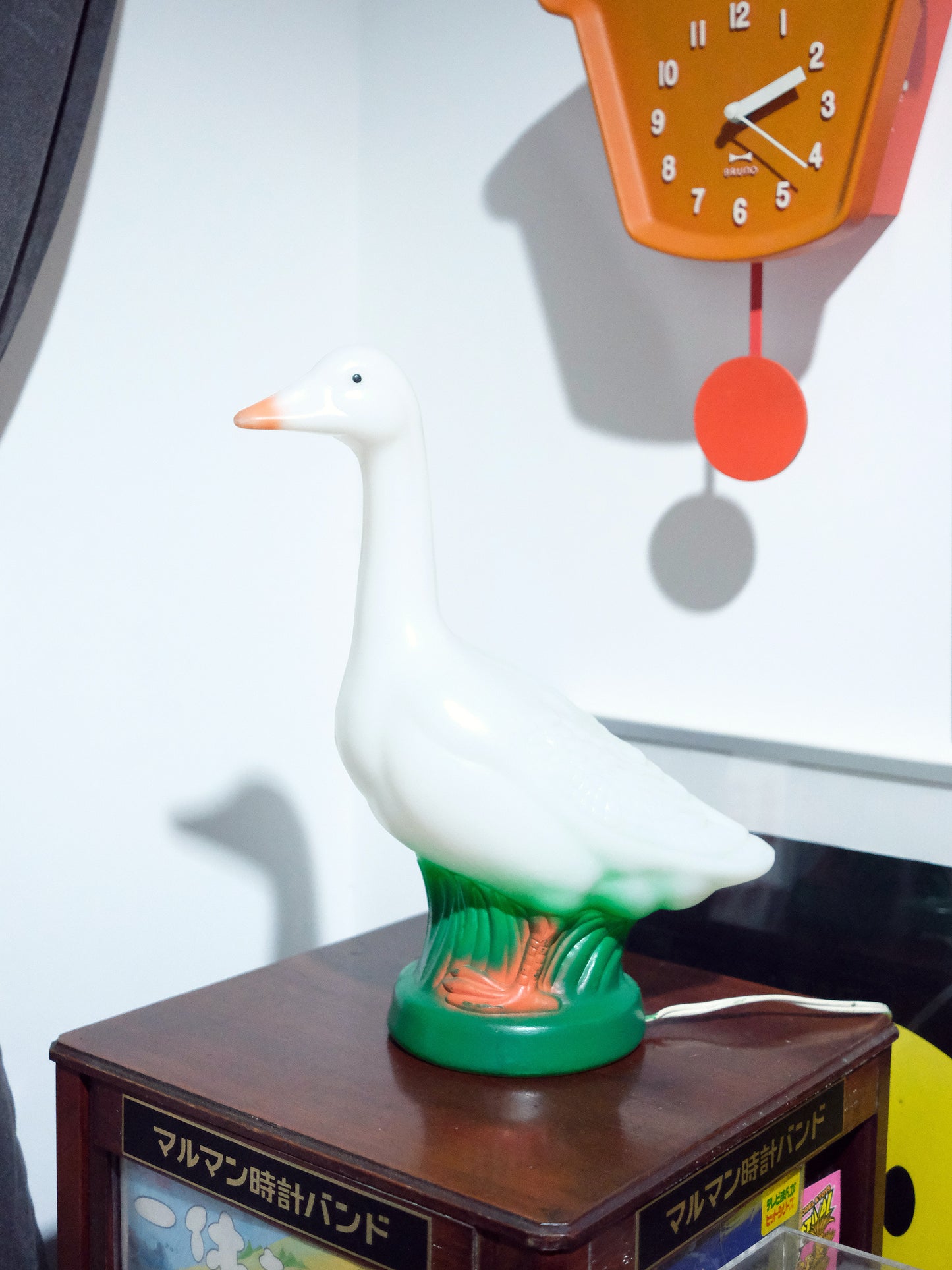 Vintage 日本制 70’s 鴨仔 坐擡 擡燈 地燈 Duck Light Lamp