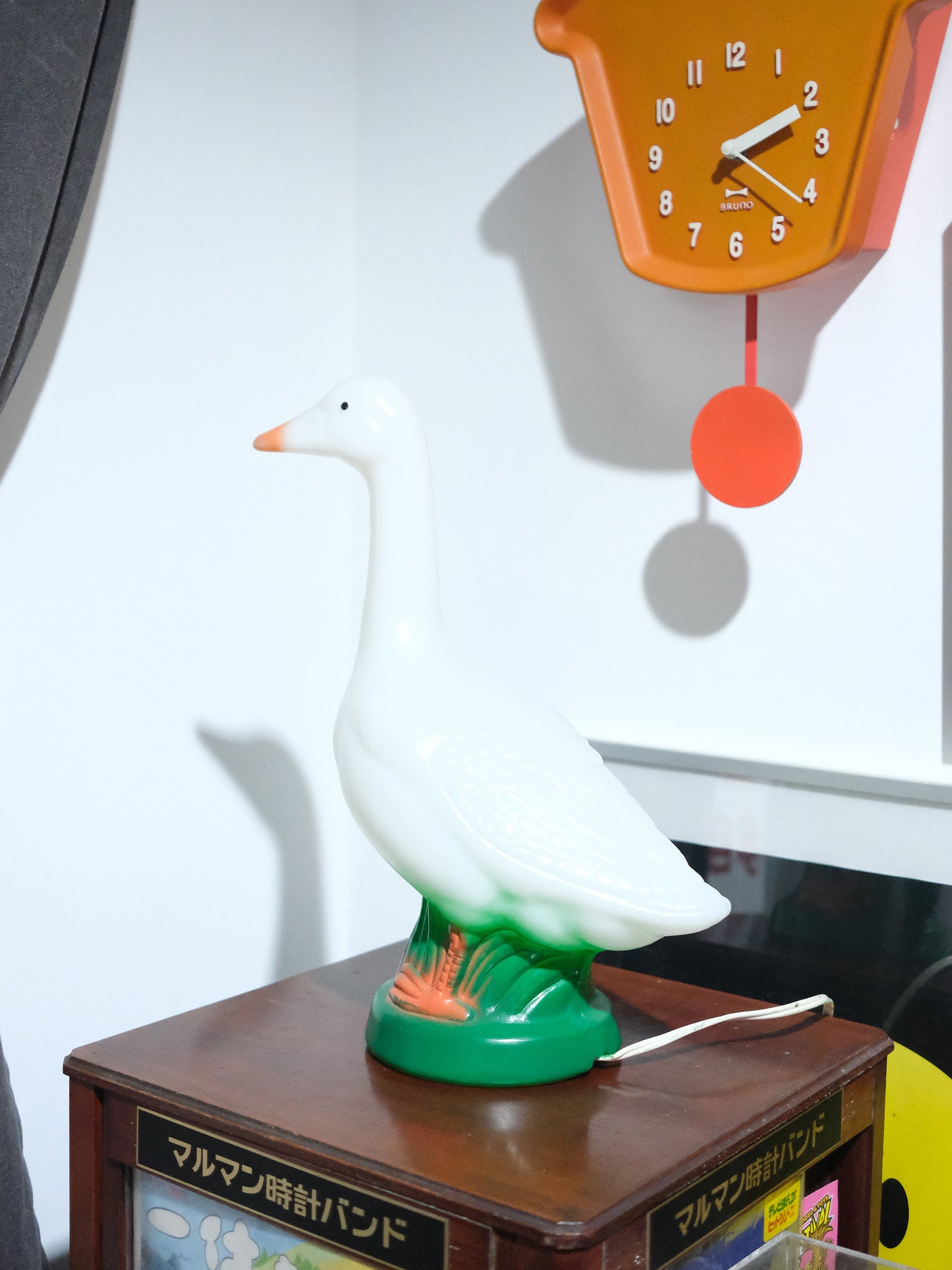 Vintage 日本制 70’s 鴨仔 坐擡 擡燈 地燈 Duck Light Lamp