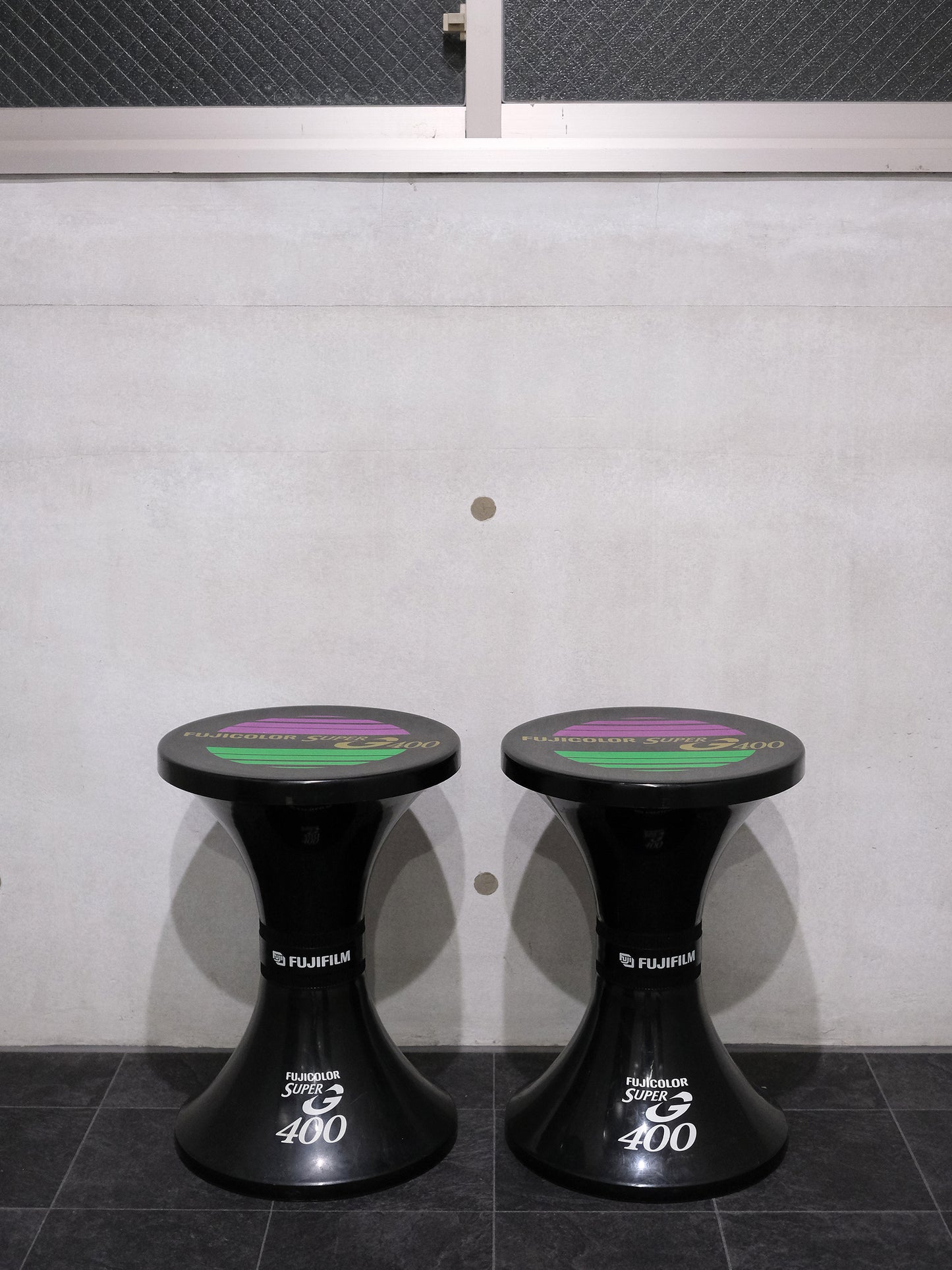 日本 富士 Fujifilm Fujicolor Super G400 店鋪用 漏斗型 椅子 x 1