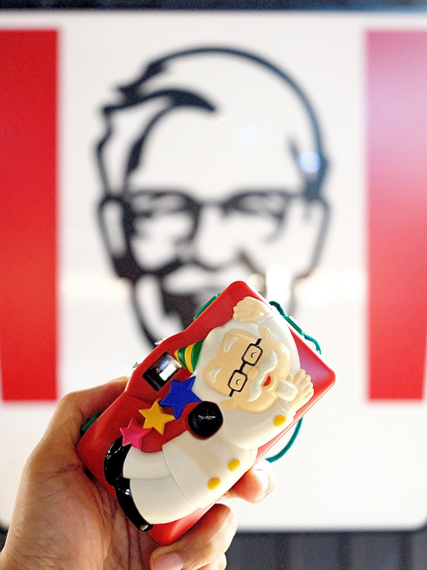 日本 KFC 聖誕限定版 肯德基爺爺 桑德斯上校 35mm 菲林相機 Film Camera #2