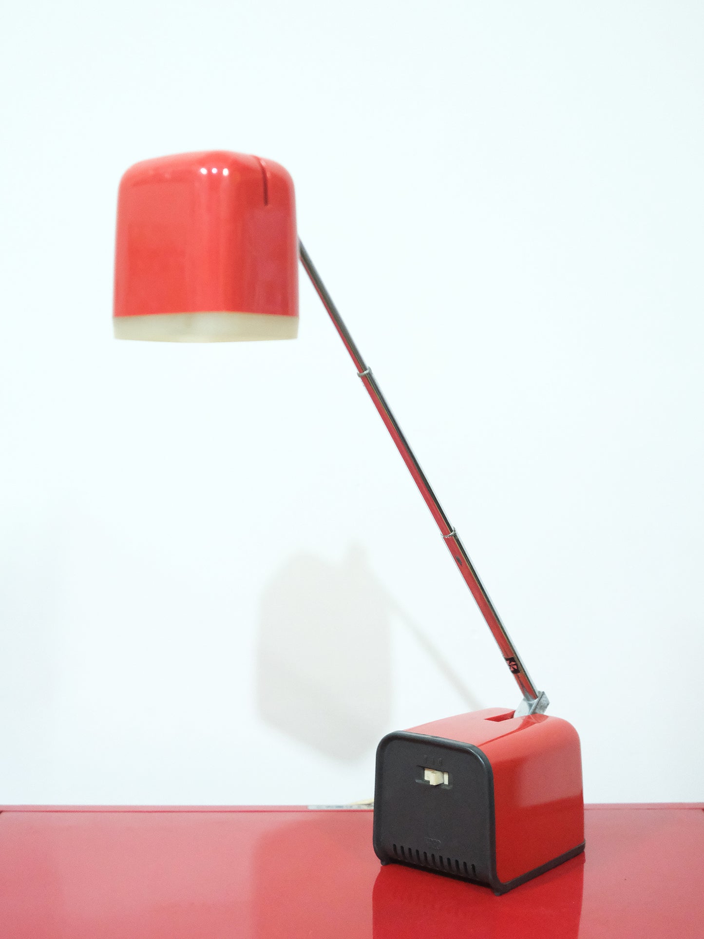日本制 70's Kreo 南部工業 NA-719 三段式調節高度 擡燈 Table Lamp Light