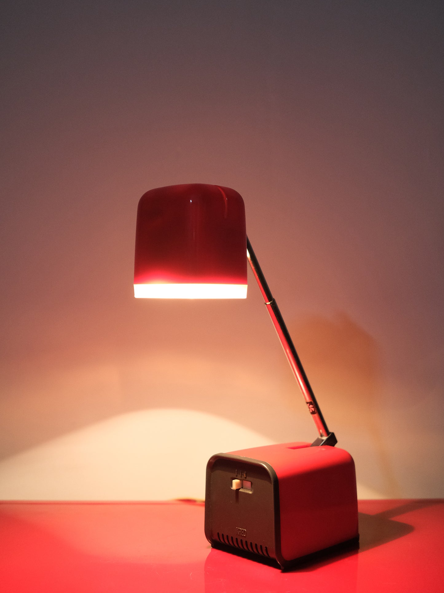 日本制 70's Kreo 南部工業 NA-719 三段式調節高度 擡燈 Table Lamp Light
