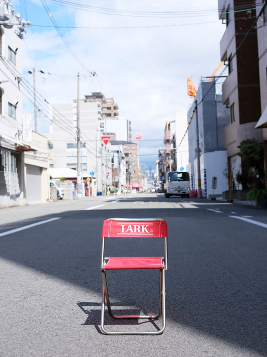 當時物 LARK タバコ 限量 宣傳品 摺疊式 小巧 戶外 椅子