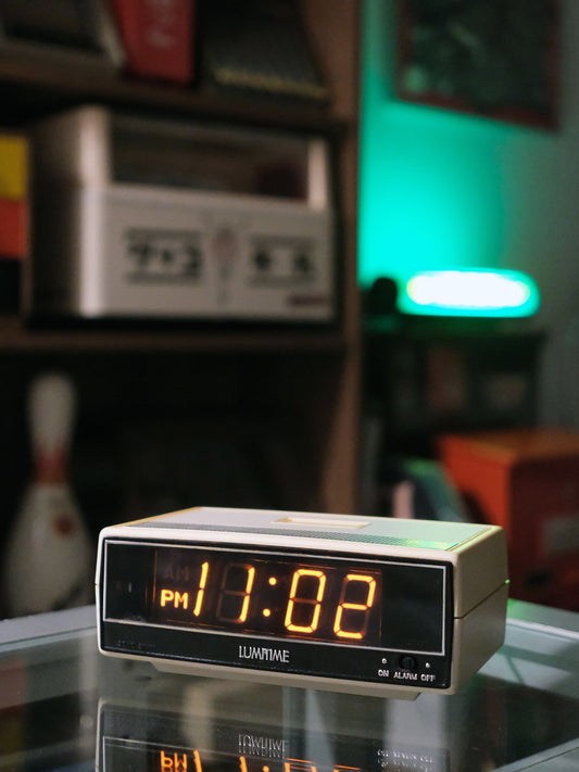 日本 70’s Lumitime 田村電機 EL-201J Digital Clock 電子數字時鐘
