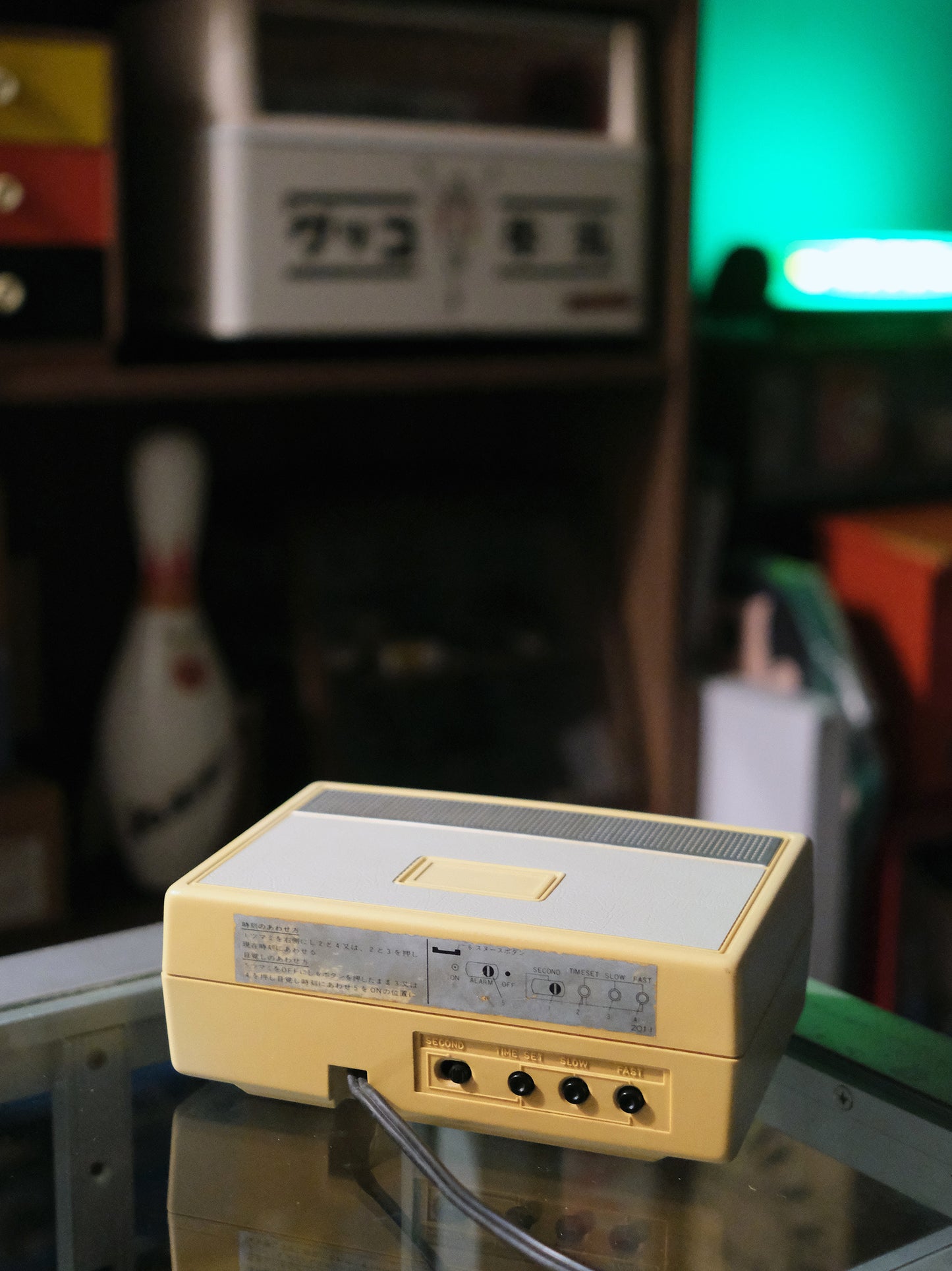 日本 70’s Lumitime 田村電機 EL-201J Digital Clock 電子數字時鐘