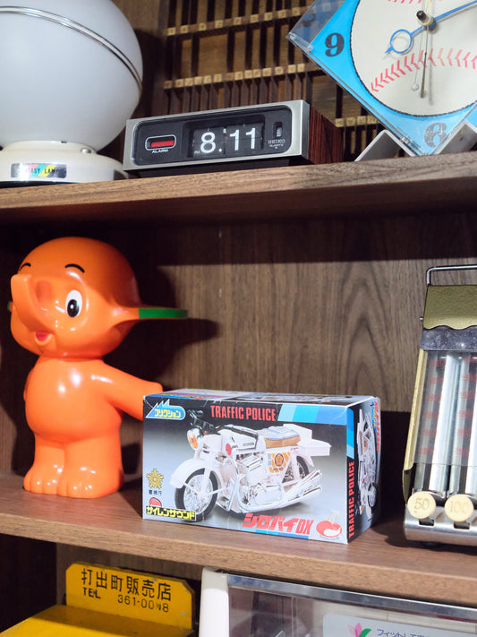日本制 警視厅 Honda 交通警察 摩擦動力 電單車 玩具 Toys