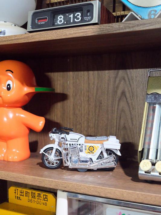 日本制 警視厅 Honda 交通警察 摩擦動力 電單車 玩具 Toys