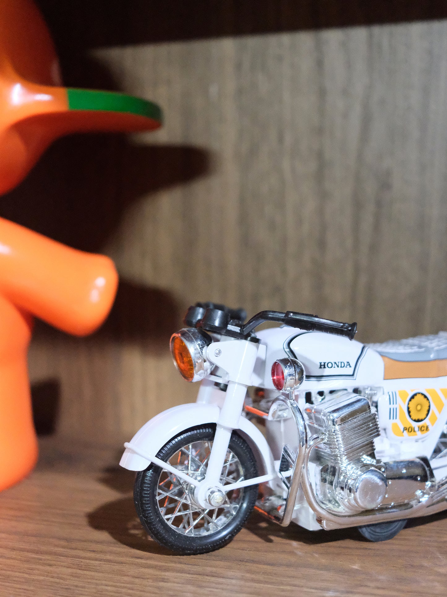 日本制 警視厅 Honda 交通警察 摩擦動力 電單車 玩具 Toys