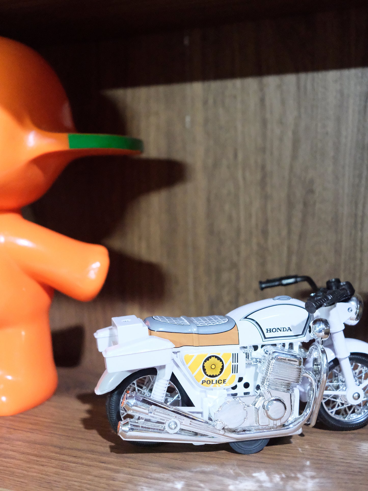 日本制 警視厅 Honda 交通警察 摩擦動力 電單車 玩具 Toys