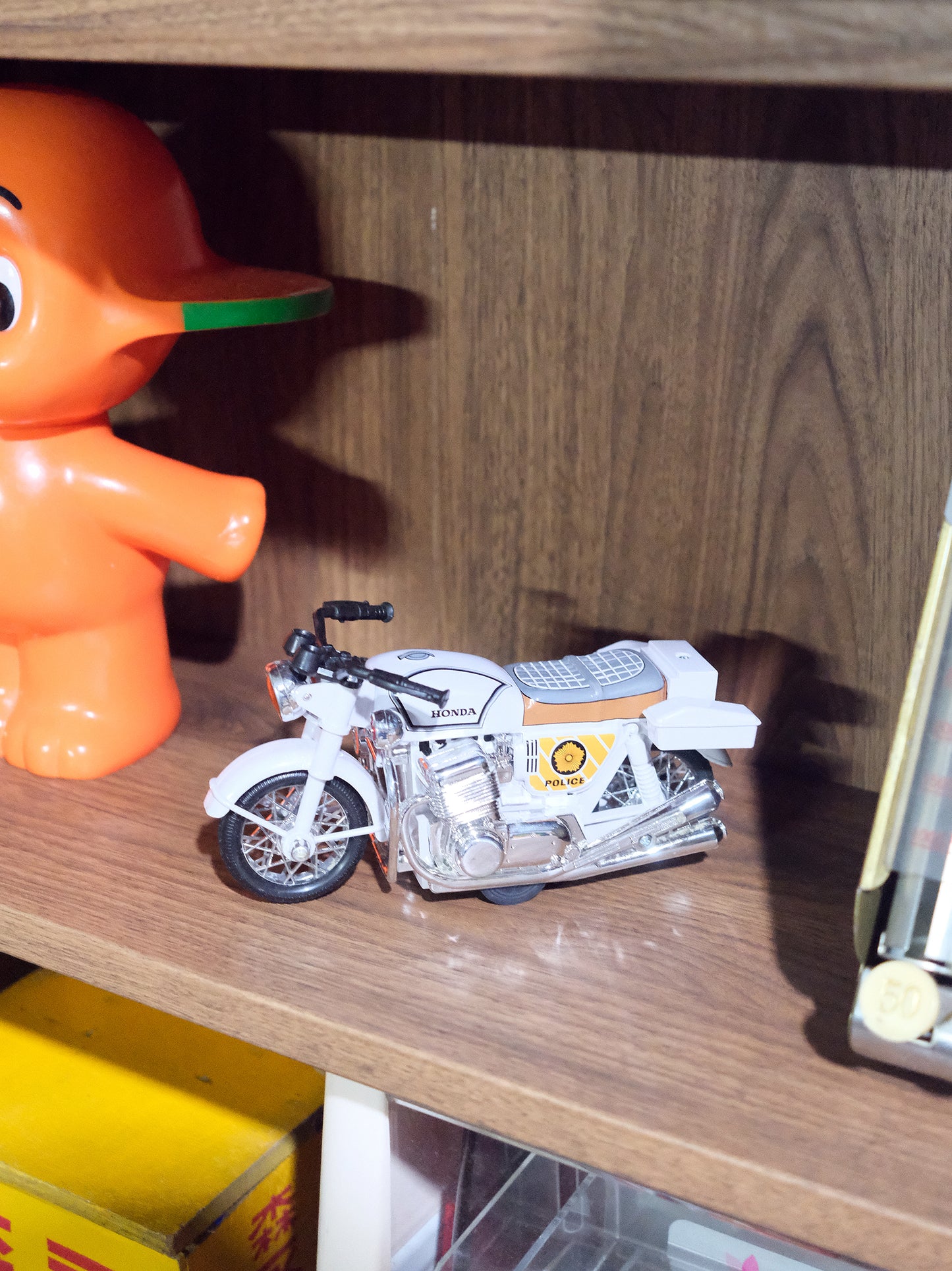 日本制 警視厅 Honda 交通警察 摩擦動力 電單車 玩具 Toys
