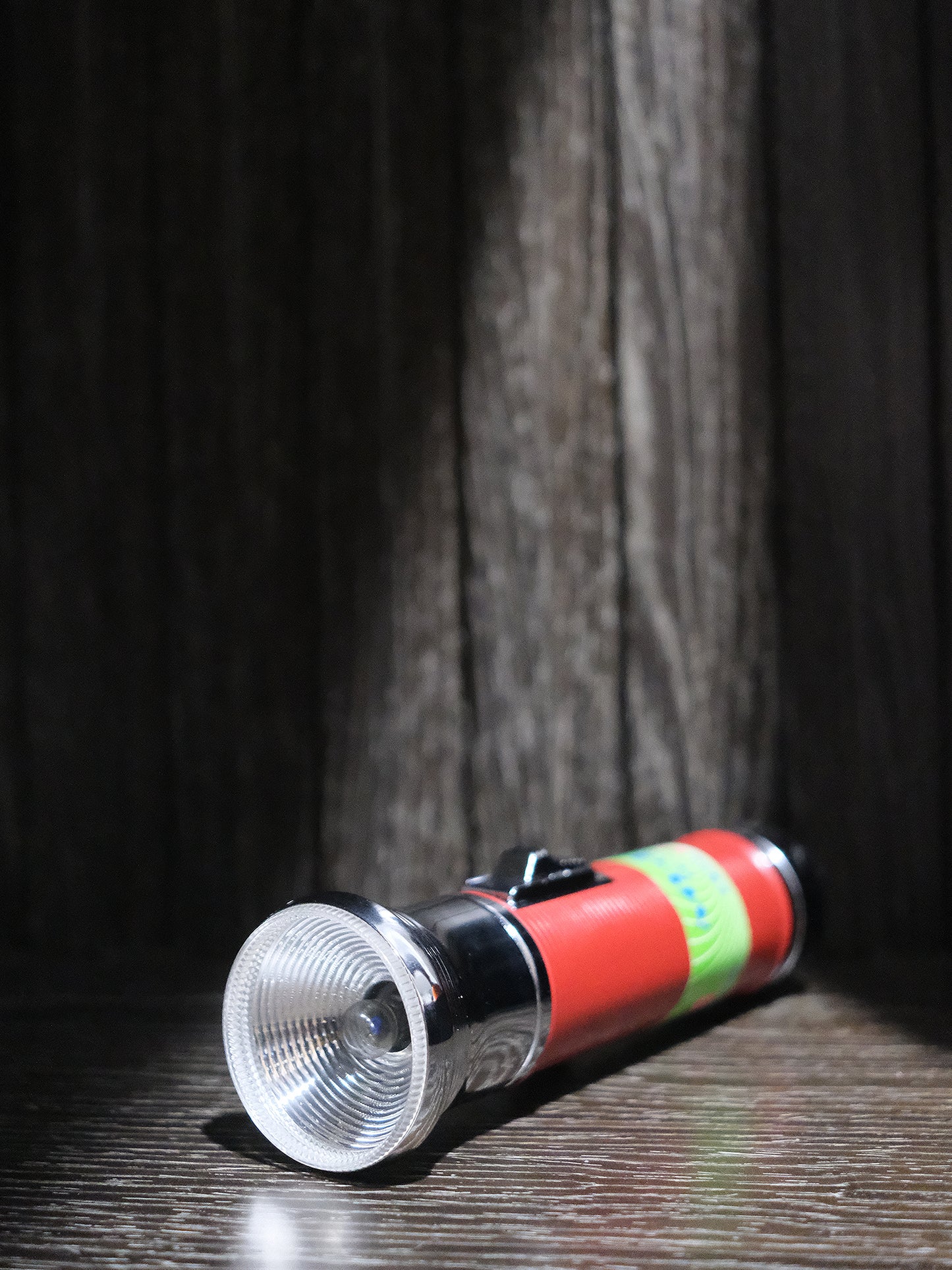 全新品 日本制 National 松下電器 FF-118C 紅色 懷舊 手電筒 Torch