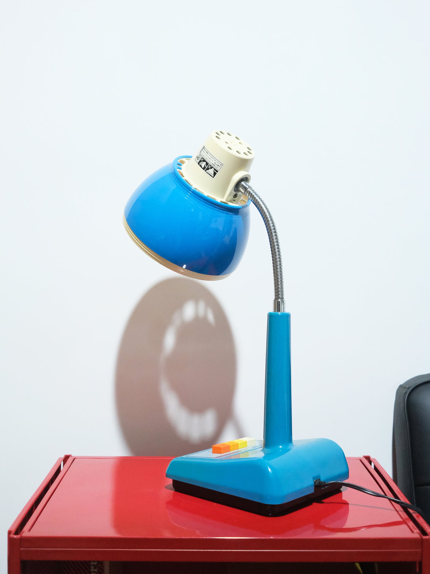 日本制 昭和 National 松下電器 LB-618 按鈕式 白熱 藍色 擡燈 Light Lamp