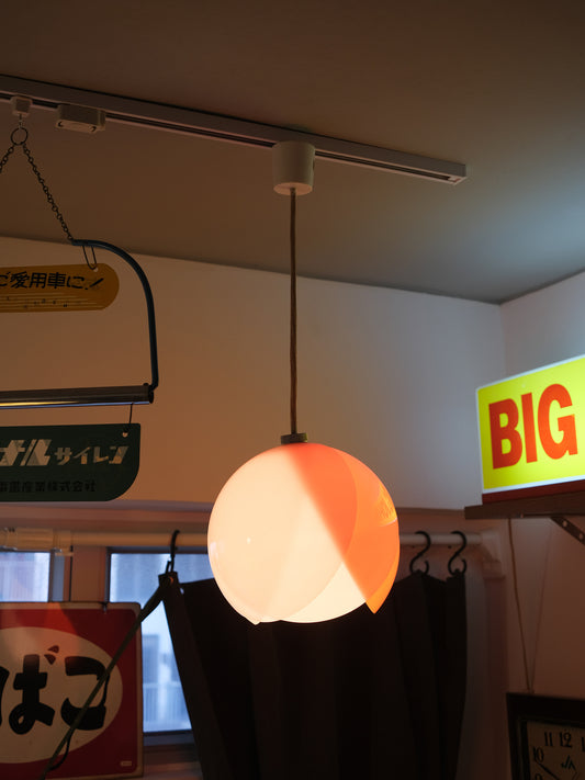 昭和 70's National 松下電器 LB1690 照明 器具 花型 路軌 吊燈