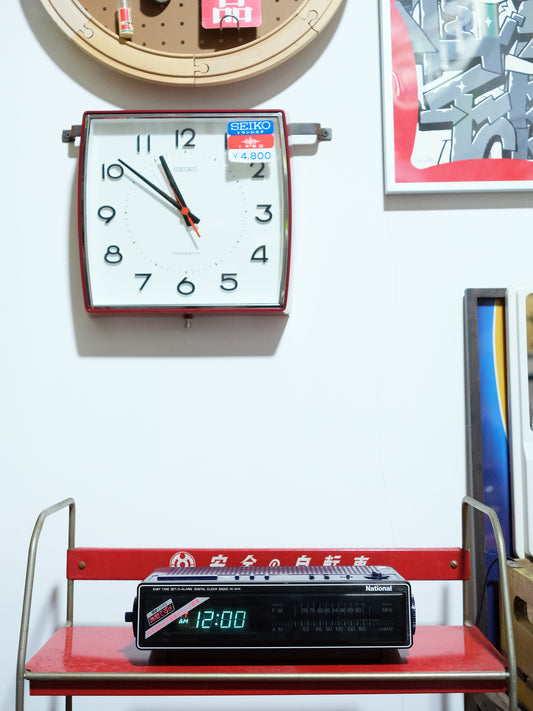全新品 National FM/AM Digital Radio Clock 電子收音機鬧鐘