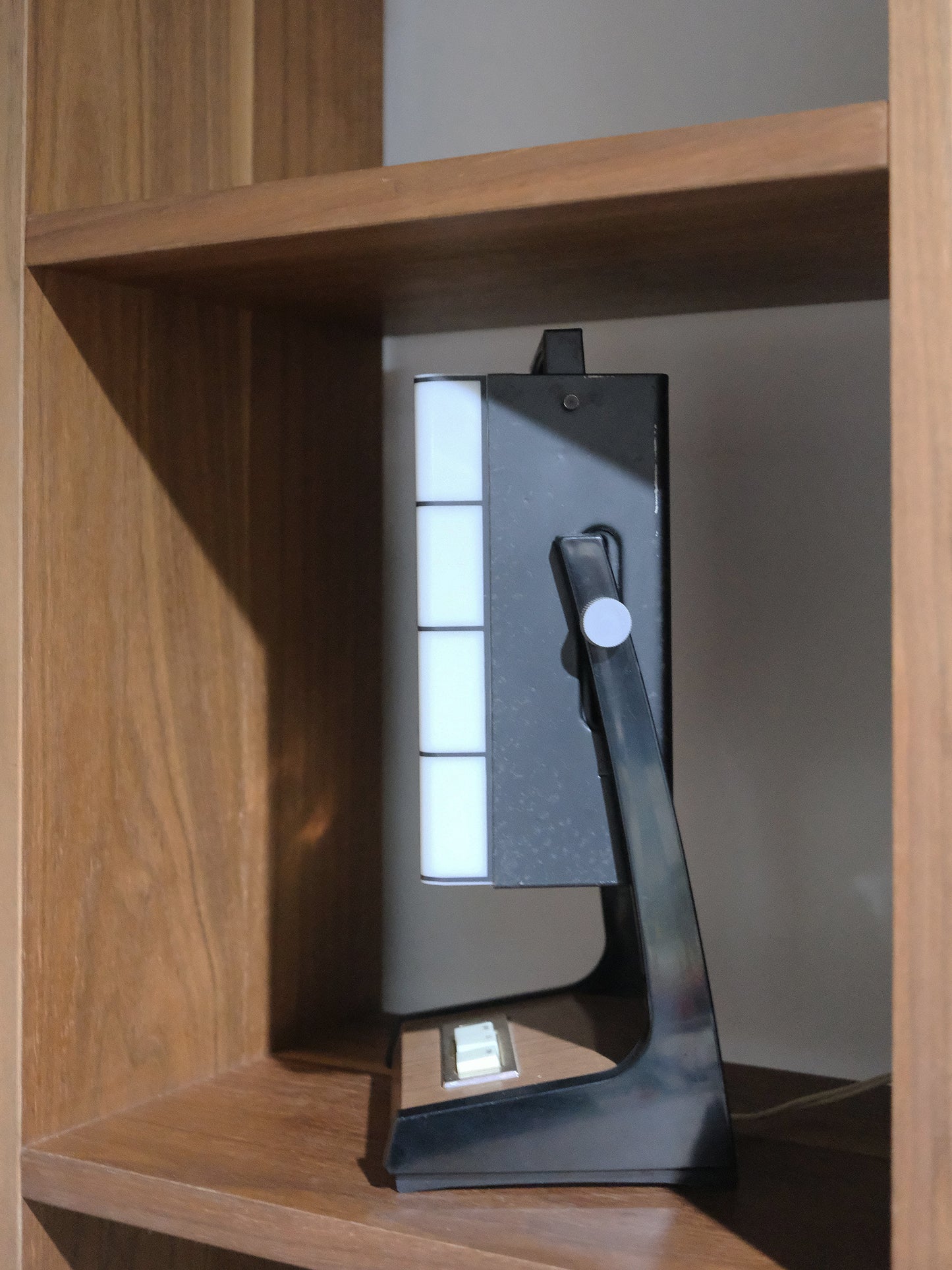 日本制 70's National 松下電器 LS-452 直立式 可調節高度 兩段光 擡燈 Night Lamp