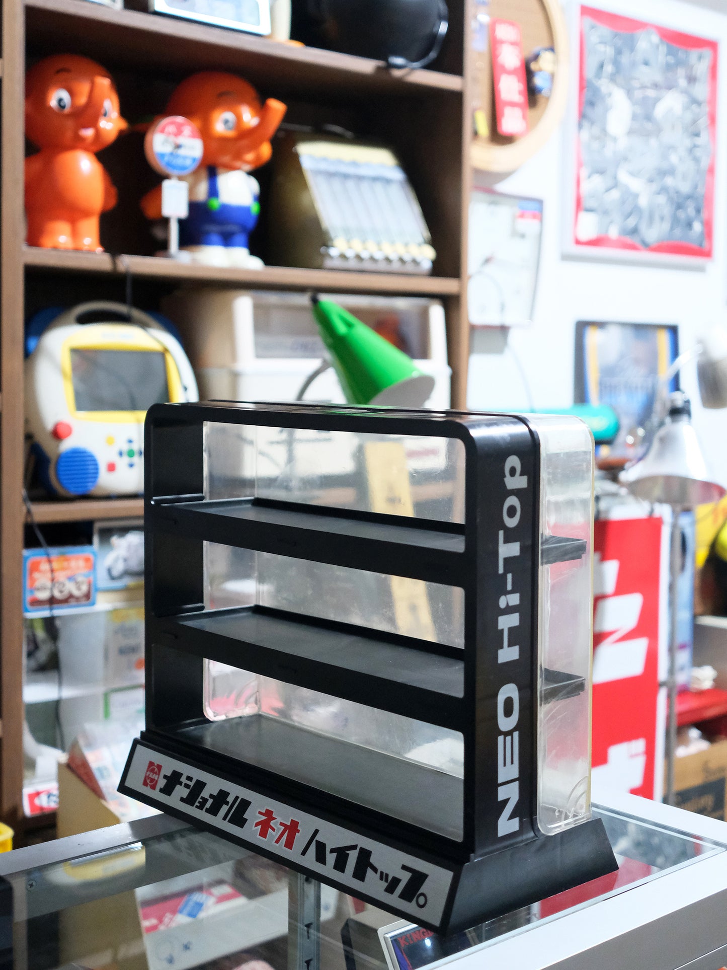 National 樂聲牌 Neo Hi-Top 電池 店頭 展示架 小物 收納櫃