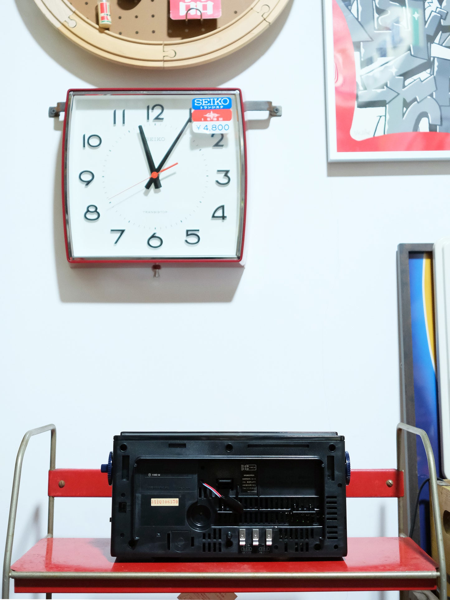 全新品 National FM/AM Digital Radio Clock 電子收音機鬧鐘