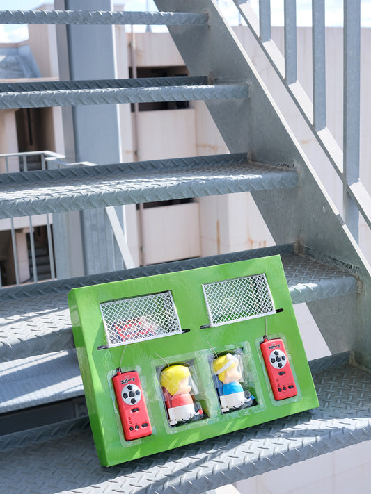 懸賞品 出前一丁 清仔 清妹 遙控 足球 遊戲 體育場