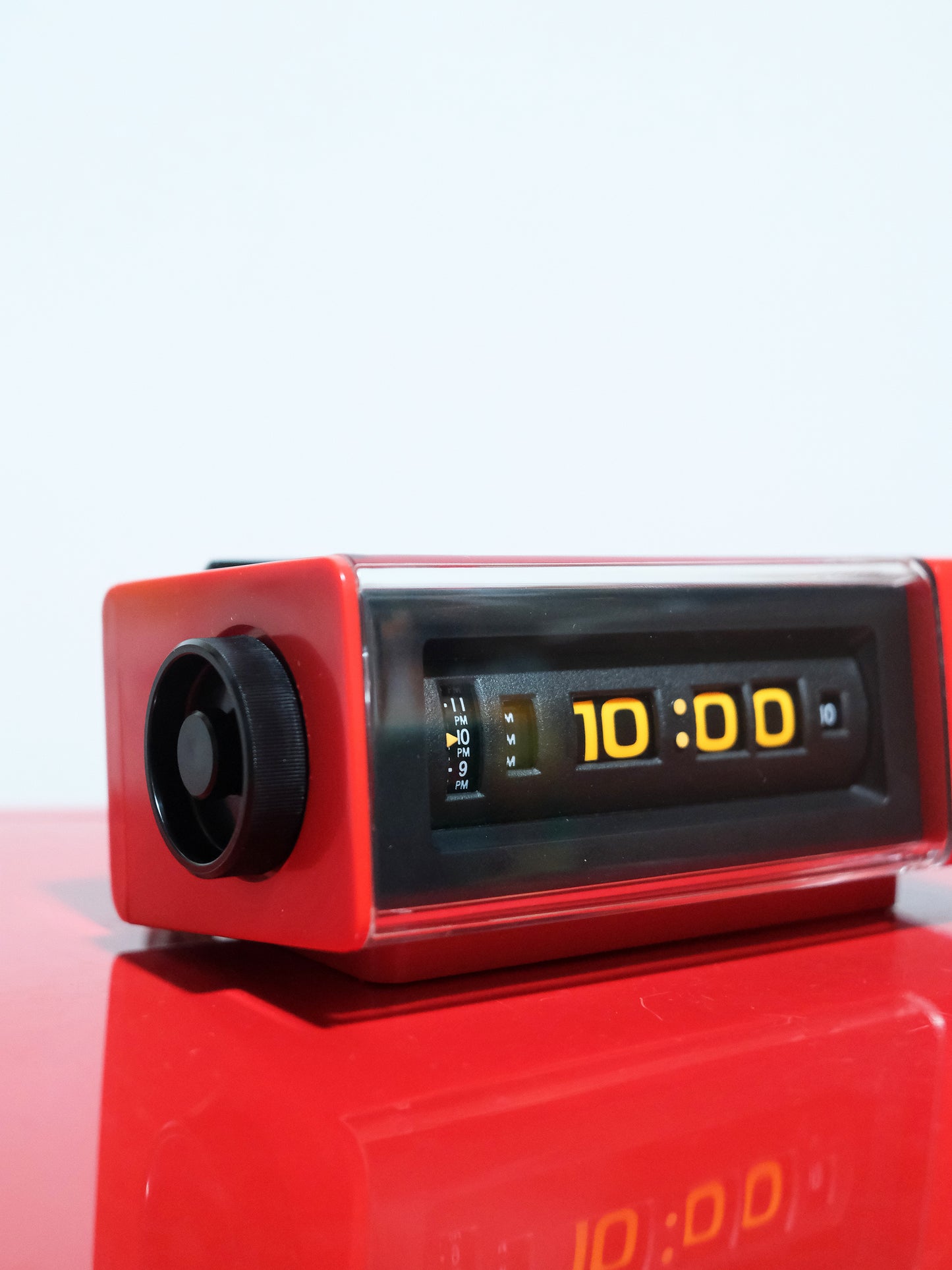 全新品 Sankyo DT-612 Digital Alarm Flip Clock 紅色 翻頁鐘 有盒 #2