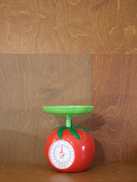 日本 Q.C.V. Diet Scale 蕃茄型 機械式 家庭用 食物磅