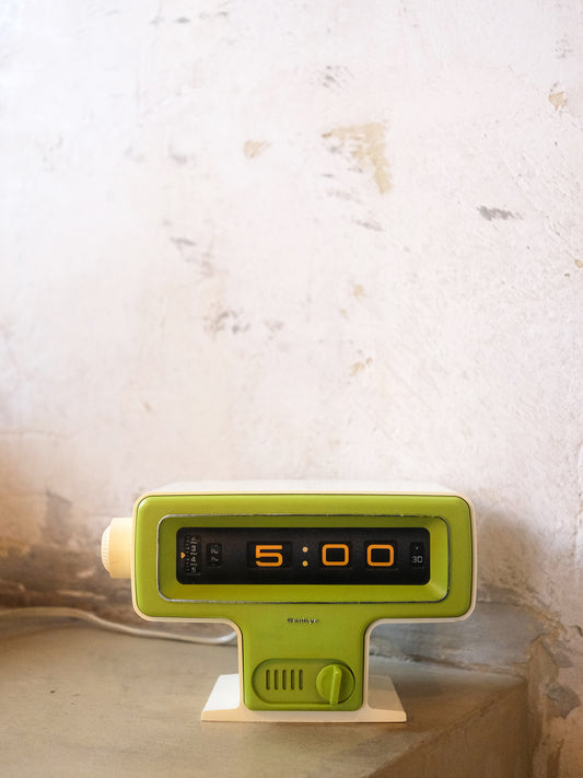日本制 Sankyo 三協精機 DT-802 Alarm Flip Clock 翻頁鐘