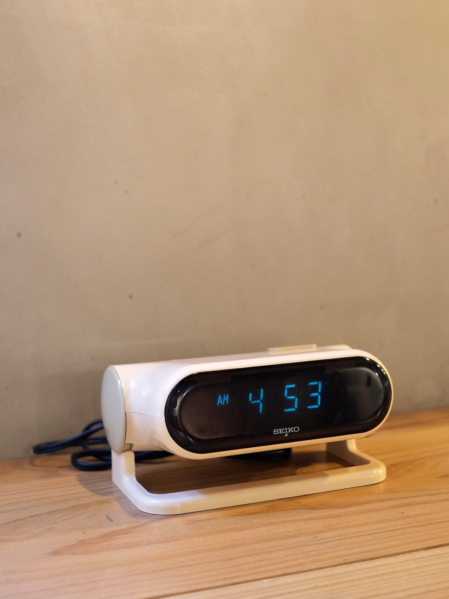 日本制 Seiko 精工 DL502W Digital Alarm Clock 電子鬧鐘時計