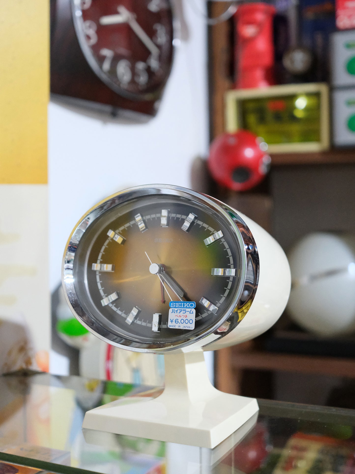 美品 精工 Seiko Transistor TP-324 電池式 未來感 桌上 時鐘