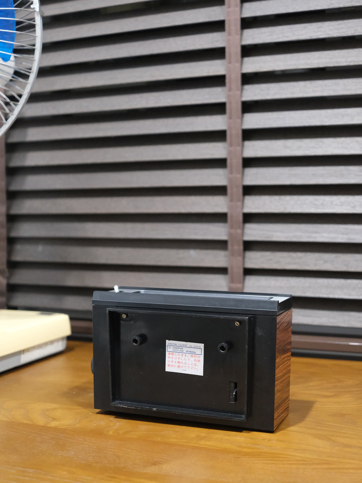 精工 Seiko DL-406B Digital Flip Clock 木紋 底片 翻頁鐘