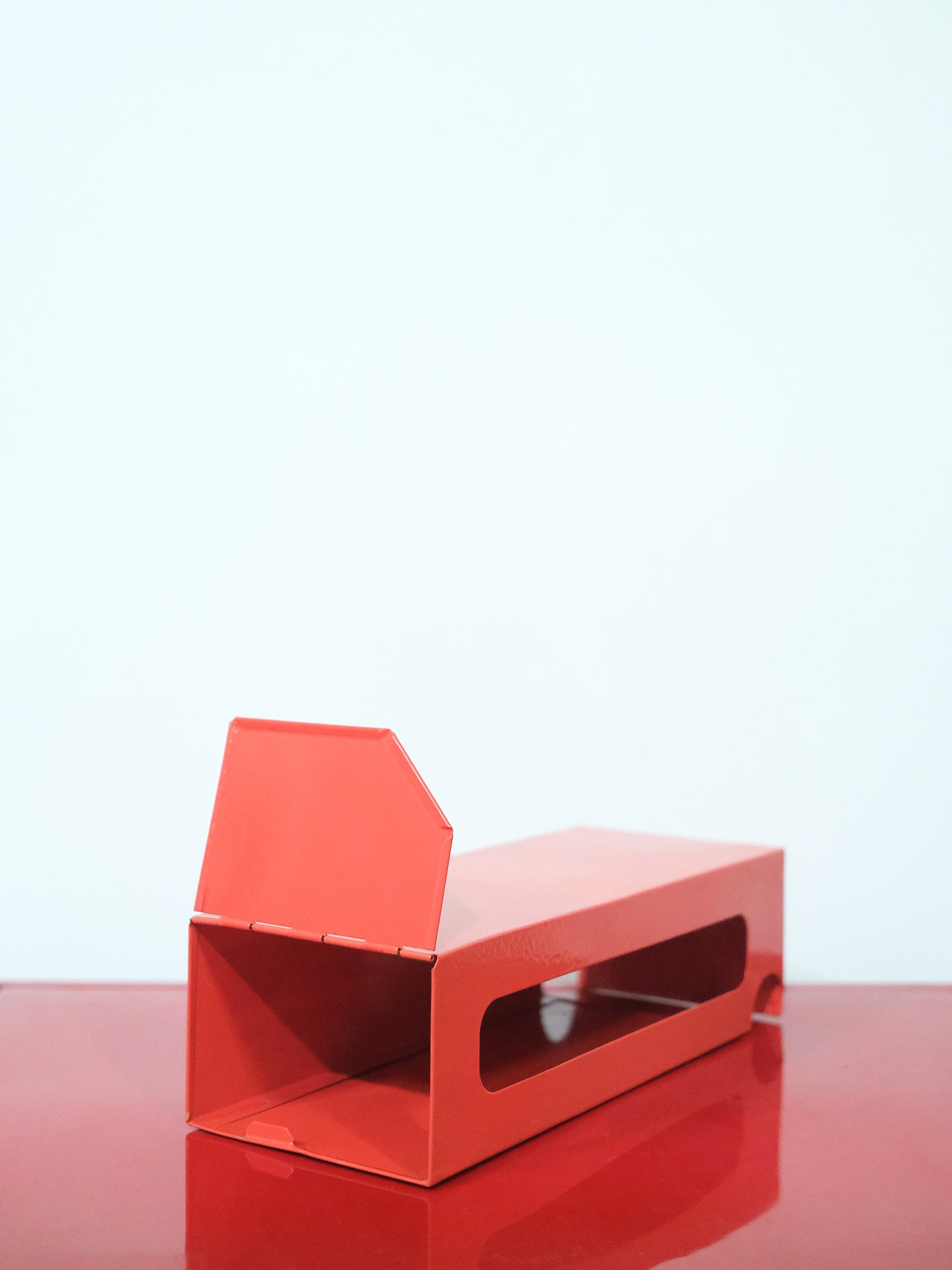 日本 昭和 店頭用 たばこ 香煙 鍍錫板製 收納盒 Tobacco Storage Box