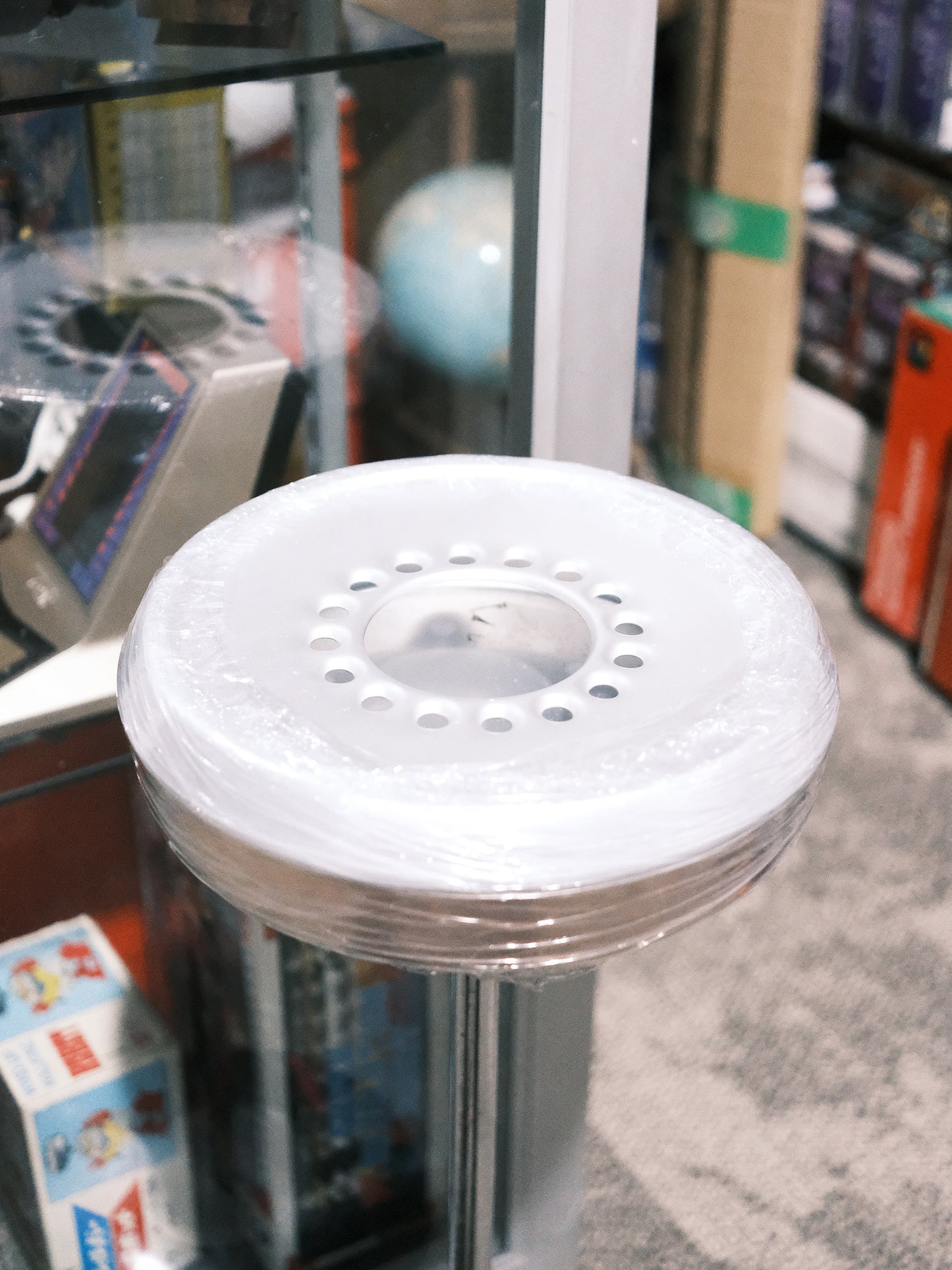 全新庫存品 昭和 立山アルミ 鐵製 喫茶店 坐地 立式煙灰缸 Ashtray