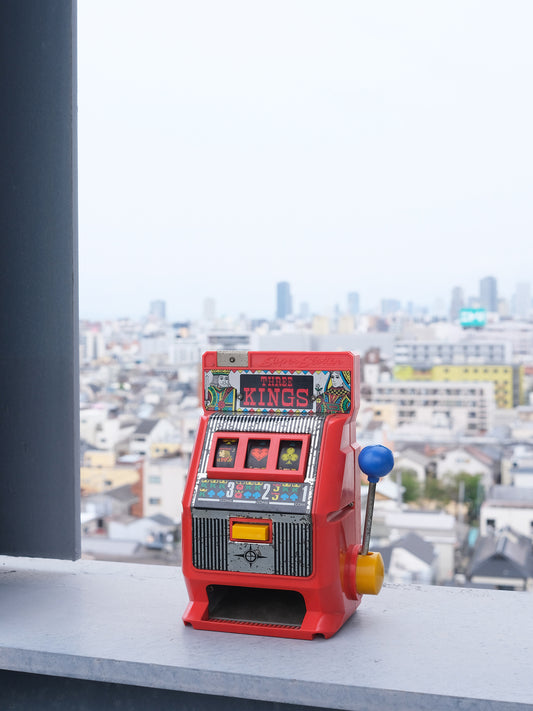エポック社 昭和 70’s 舊玩具 Super Slotter 老虎機 (不動品)