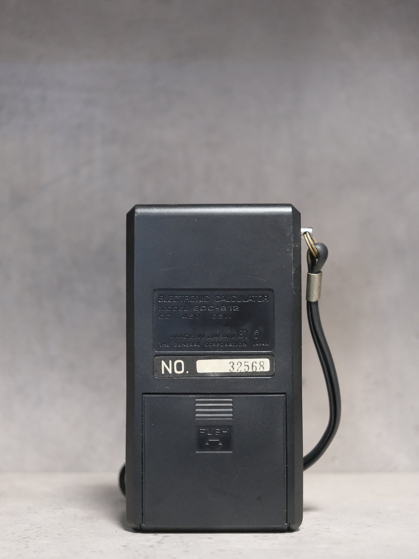 日本製 1975 Teknika General EDC-812 VFD 紅字 營光管 計數機 電卓 Calculator