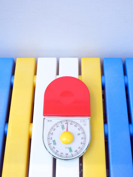 日本制 タニタ Tanita 三色 野菜色 家庭用 便利 廚房磅 Pounds