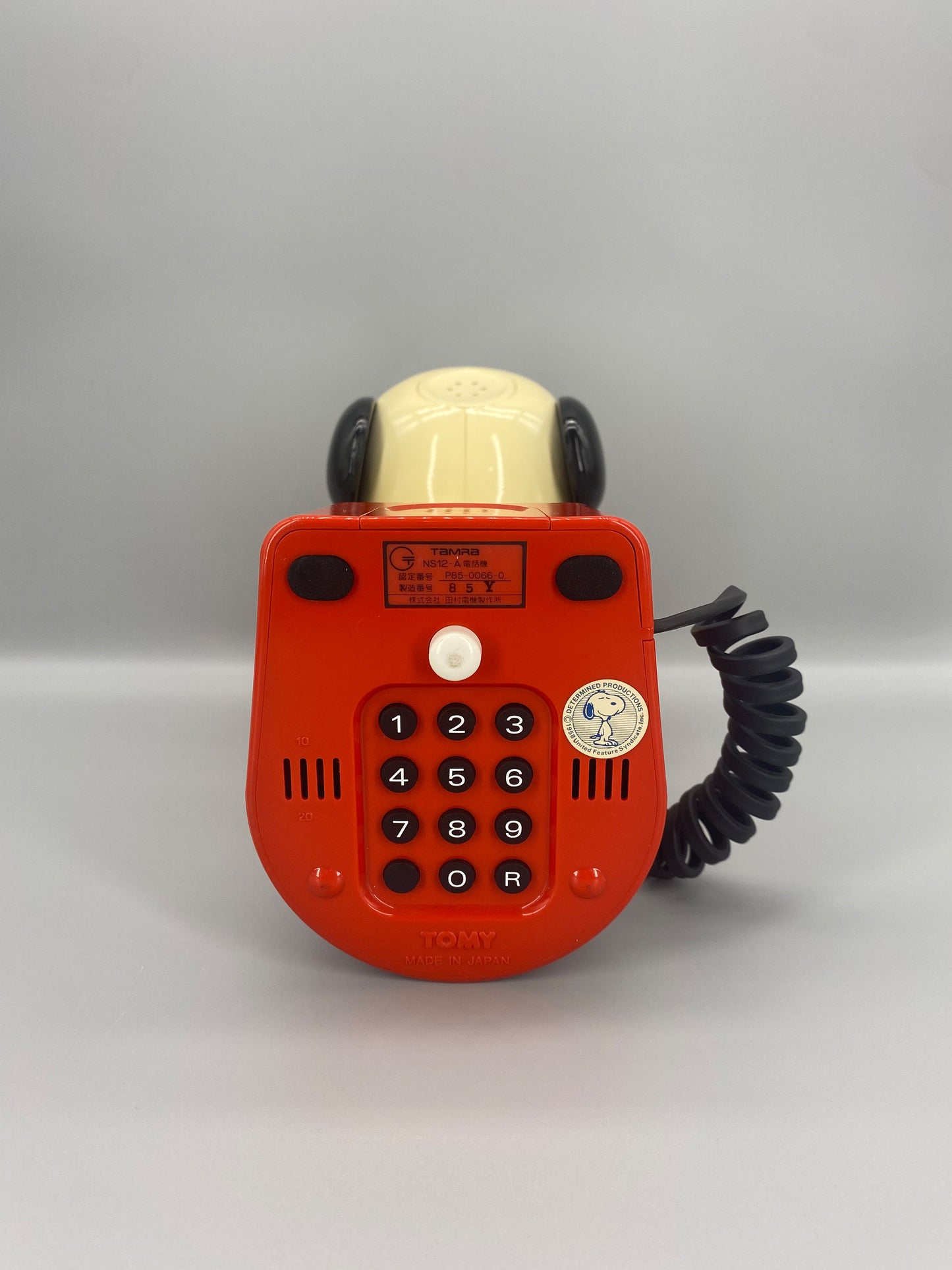 日本制 TOMY Snoopy Doll Telephone 史諾比 公仔電話
