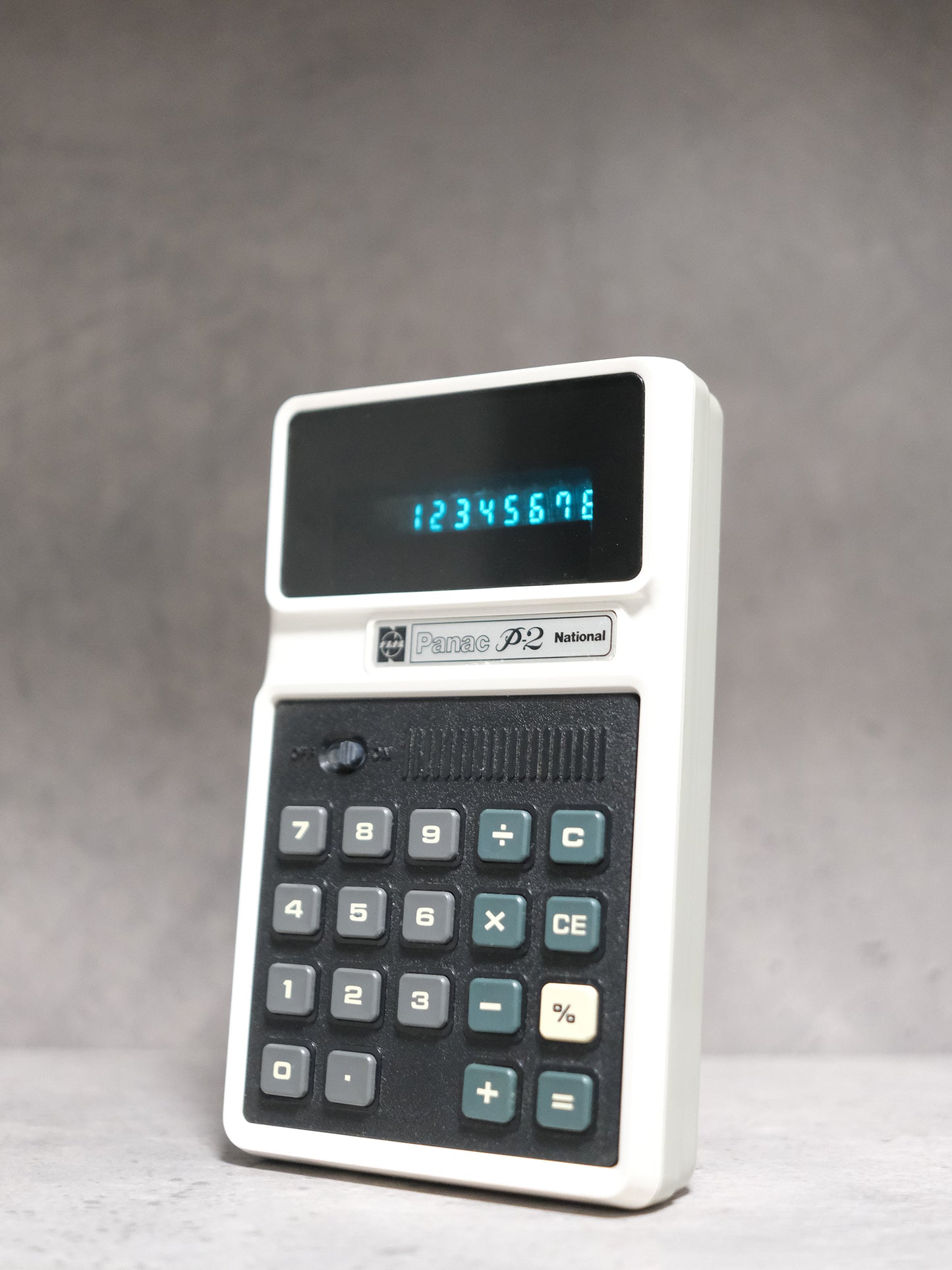 日本制 1975 National Panac JE-8802 VFD Electronic Calculator 營光管 計數機 電卓