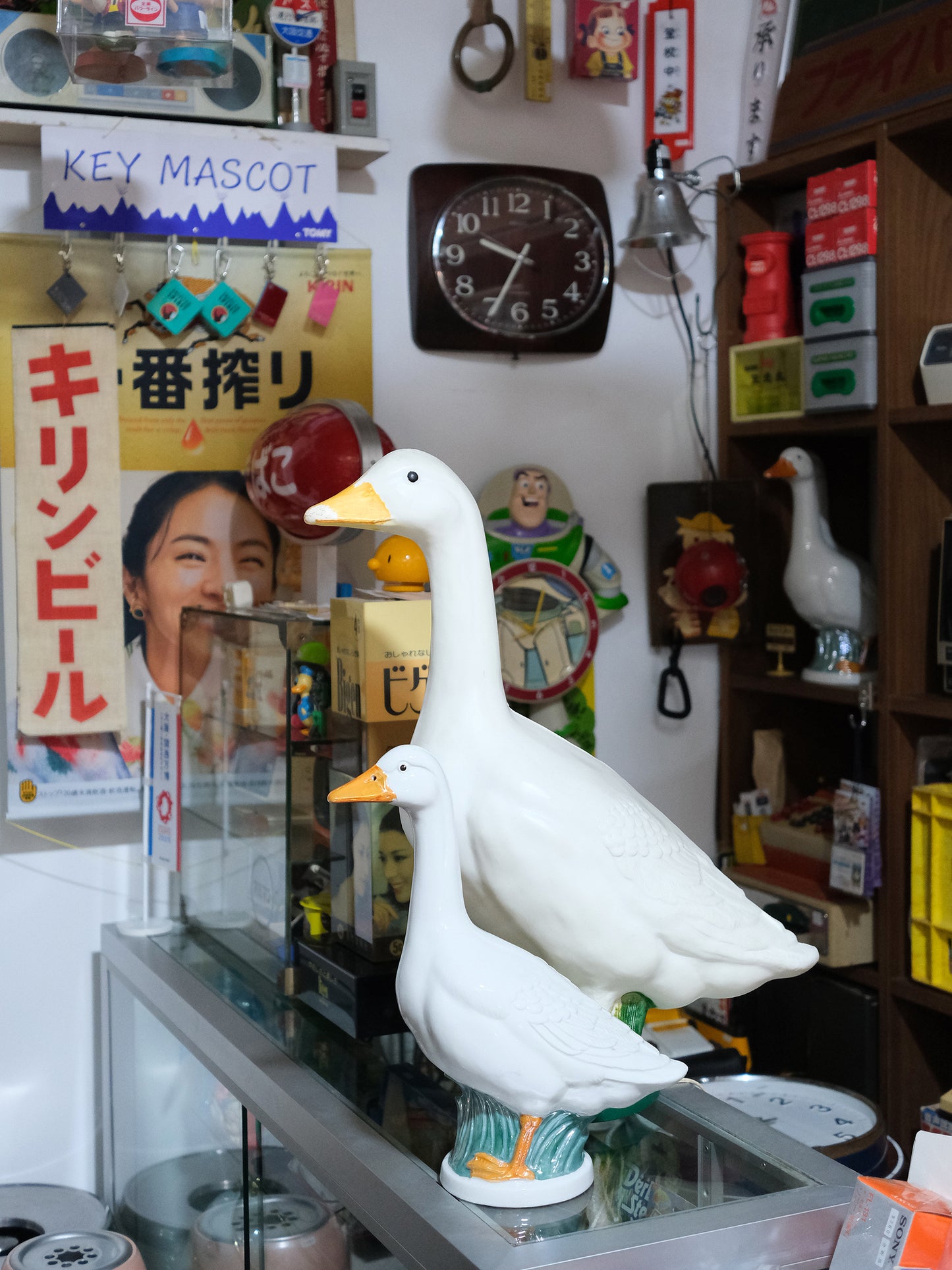 日本制 三丹工芸 鴨仔 60cm 大Size版本 擡燈 地燈 Duck Lamp