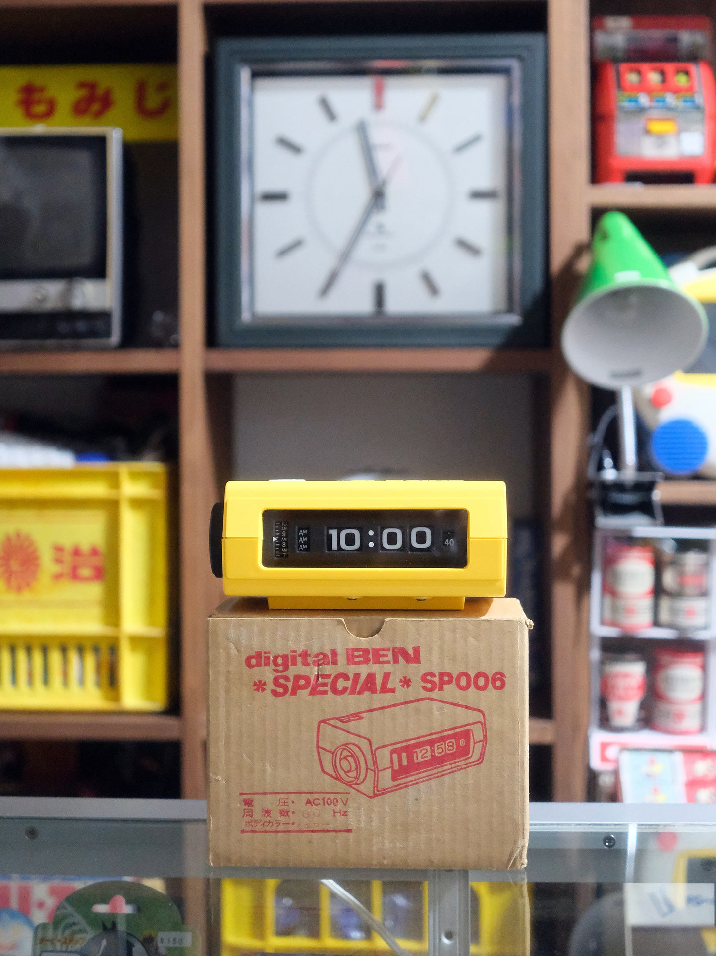 堀田時計店 Digital Ben Flip Clock 翻頁鐘 60Hz 地區使用