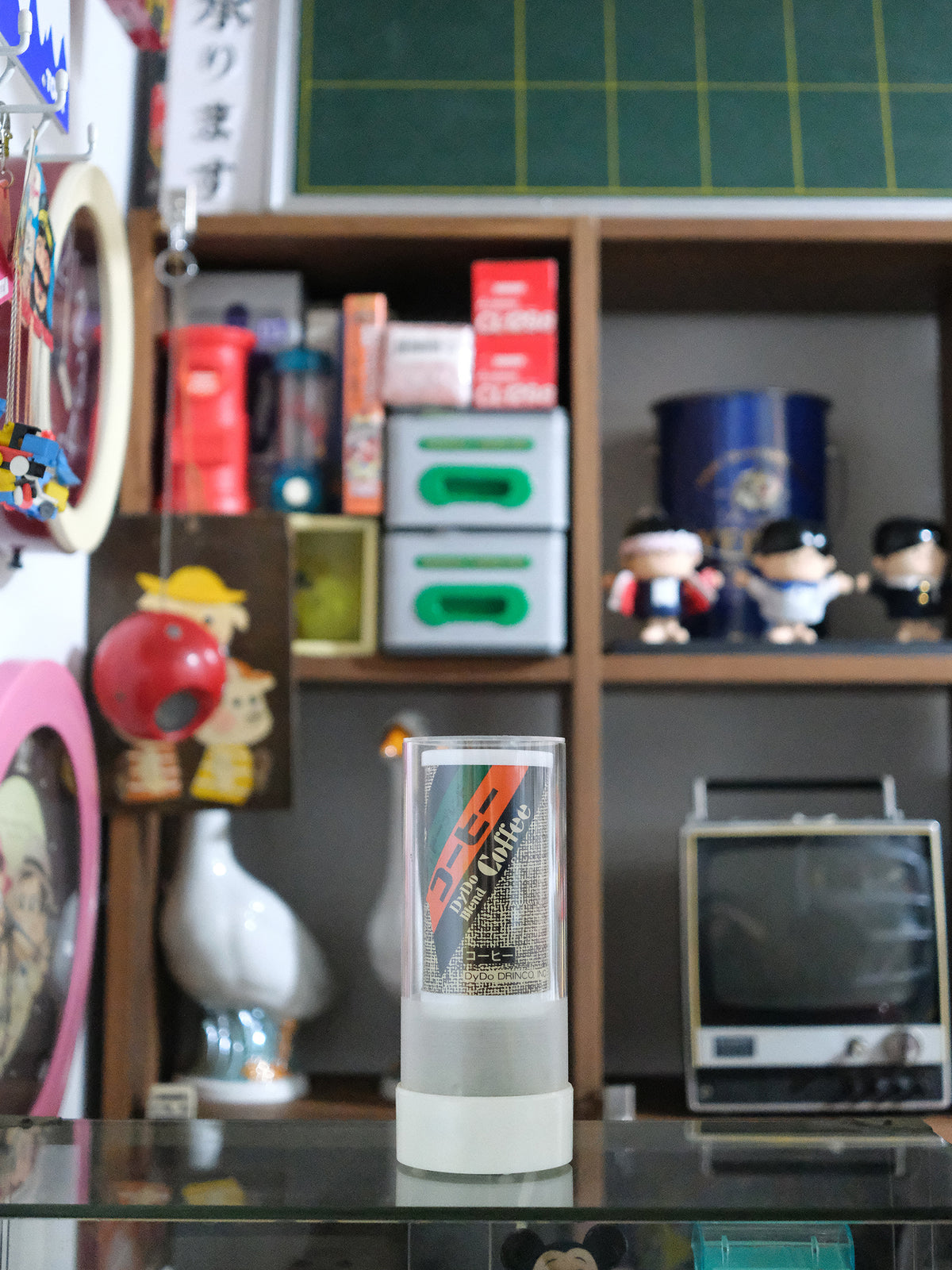 全新品 DyDo 罐裝 混合咖啡 造形 店鋪用 宣傳 LED 裝飾燈