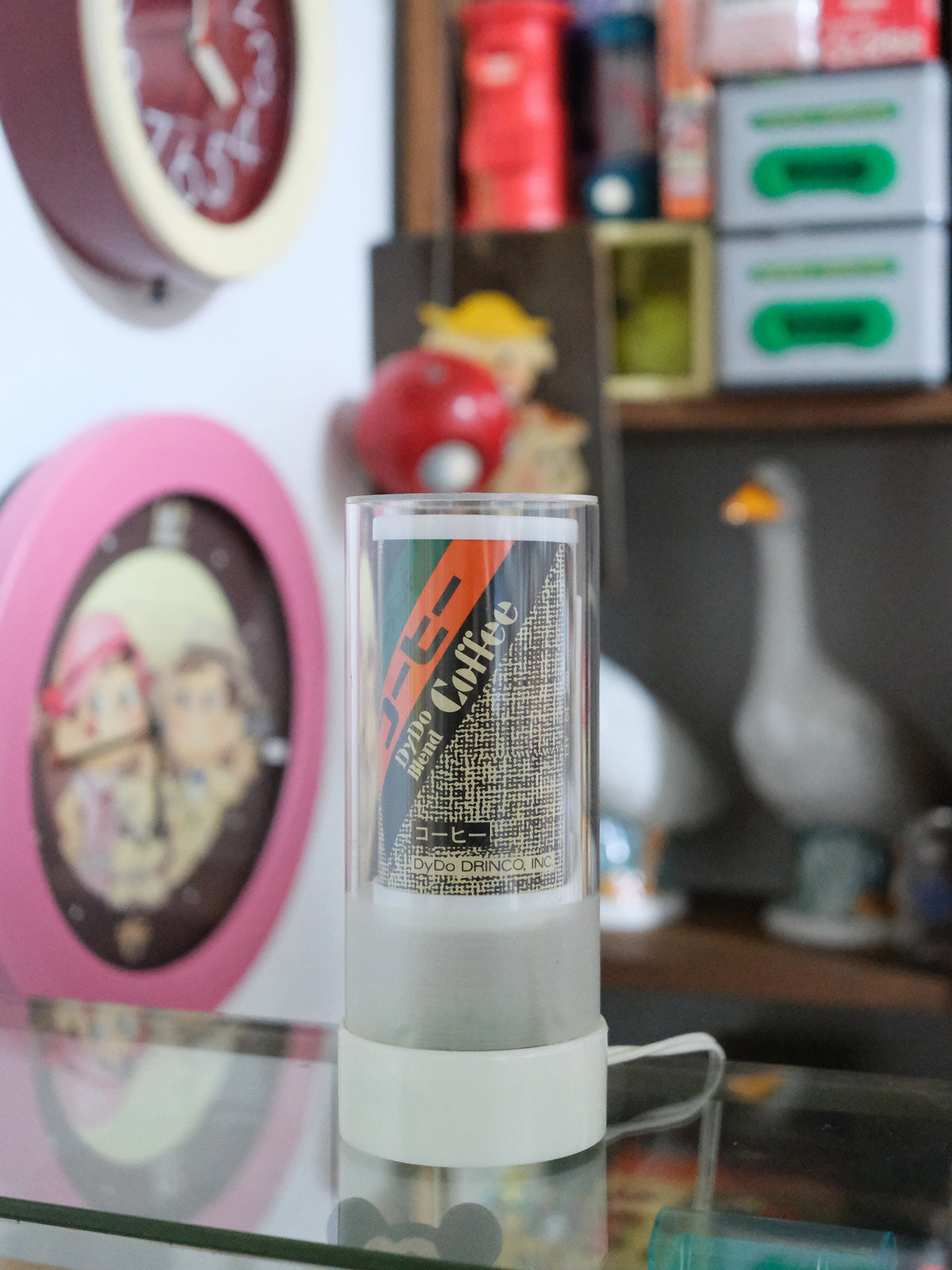 全新品 DyDo 罐裝 混合咖啡 造形 店鋪用 宣傳 LED 裝飾燈