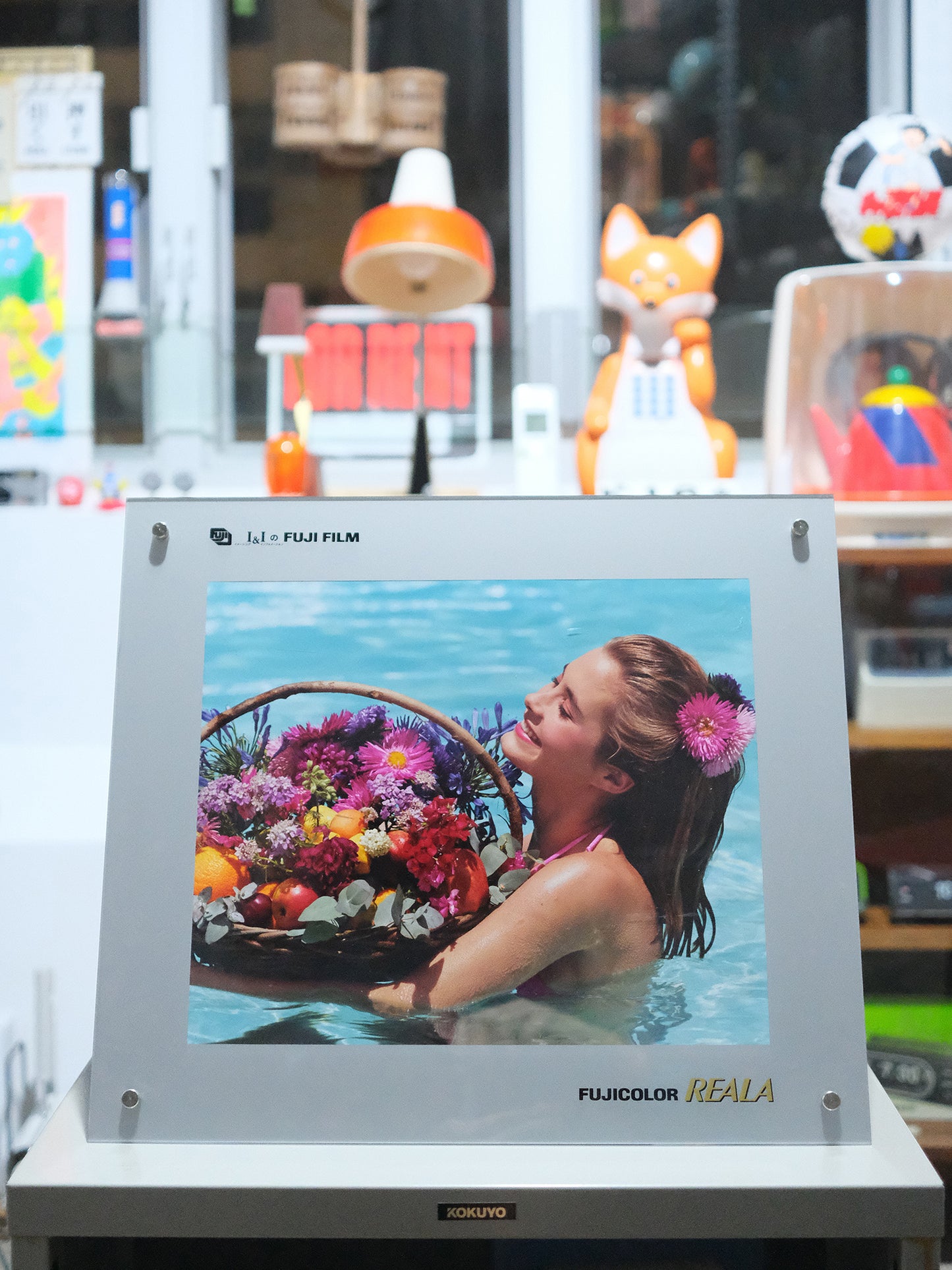日本 FUJIFILM 富士菲林 店舖用 宣傳品 塑膠 相框 Photo Frame