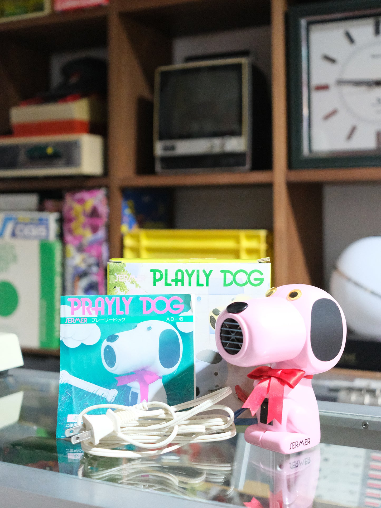 日本制 Semer Prayly Dog 扮Snoopy 粉紅色 迷你 風筒 Hair Dry