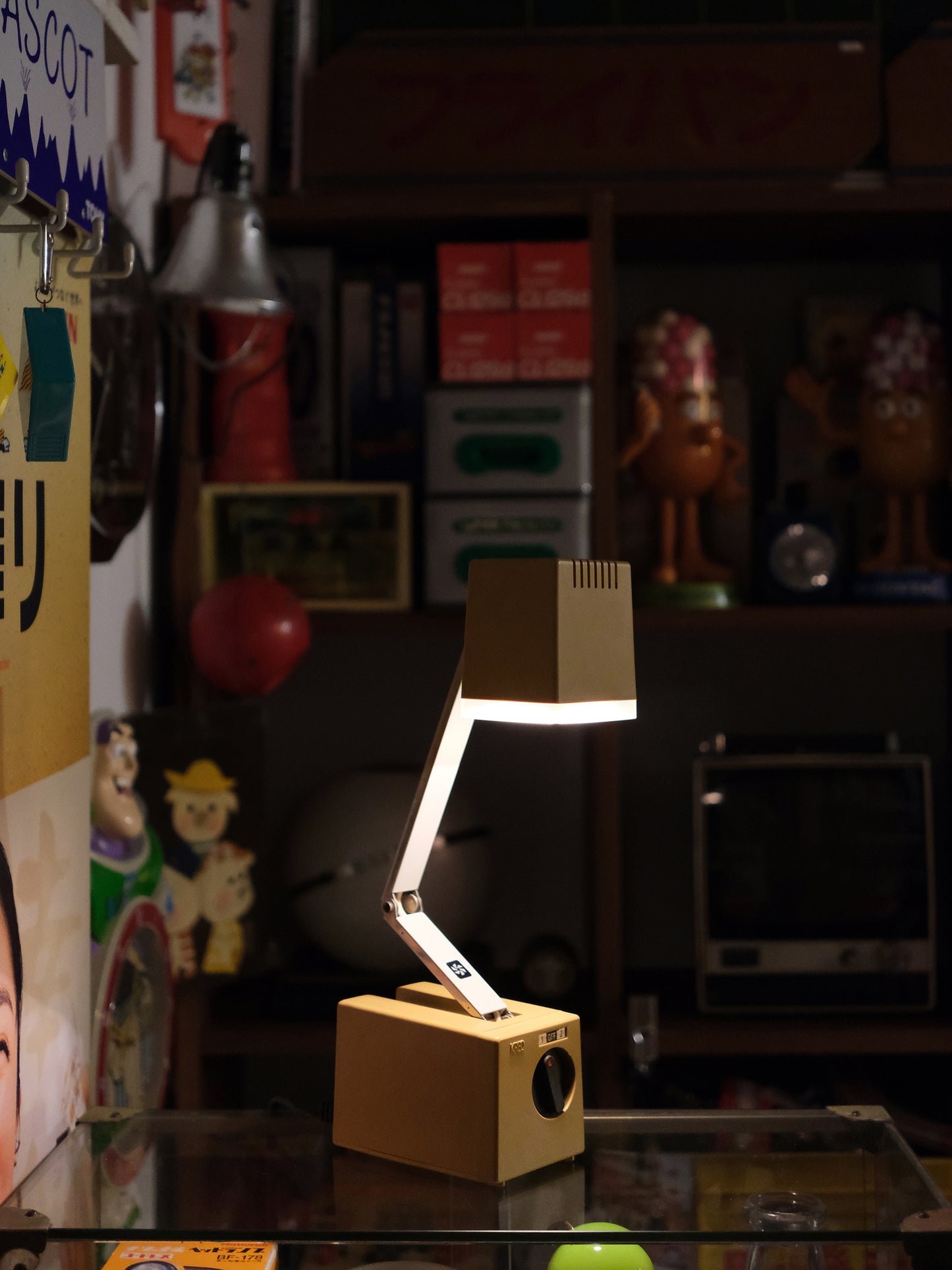 日本製 70’s KREO 南部工業 NA-720 三段折疊 擡燈 Lamp Light