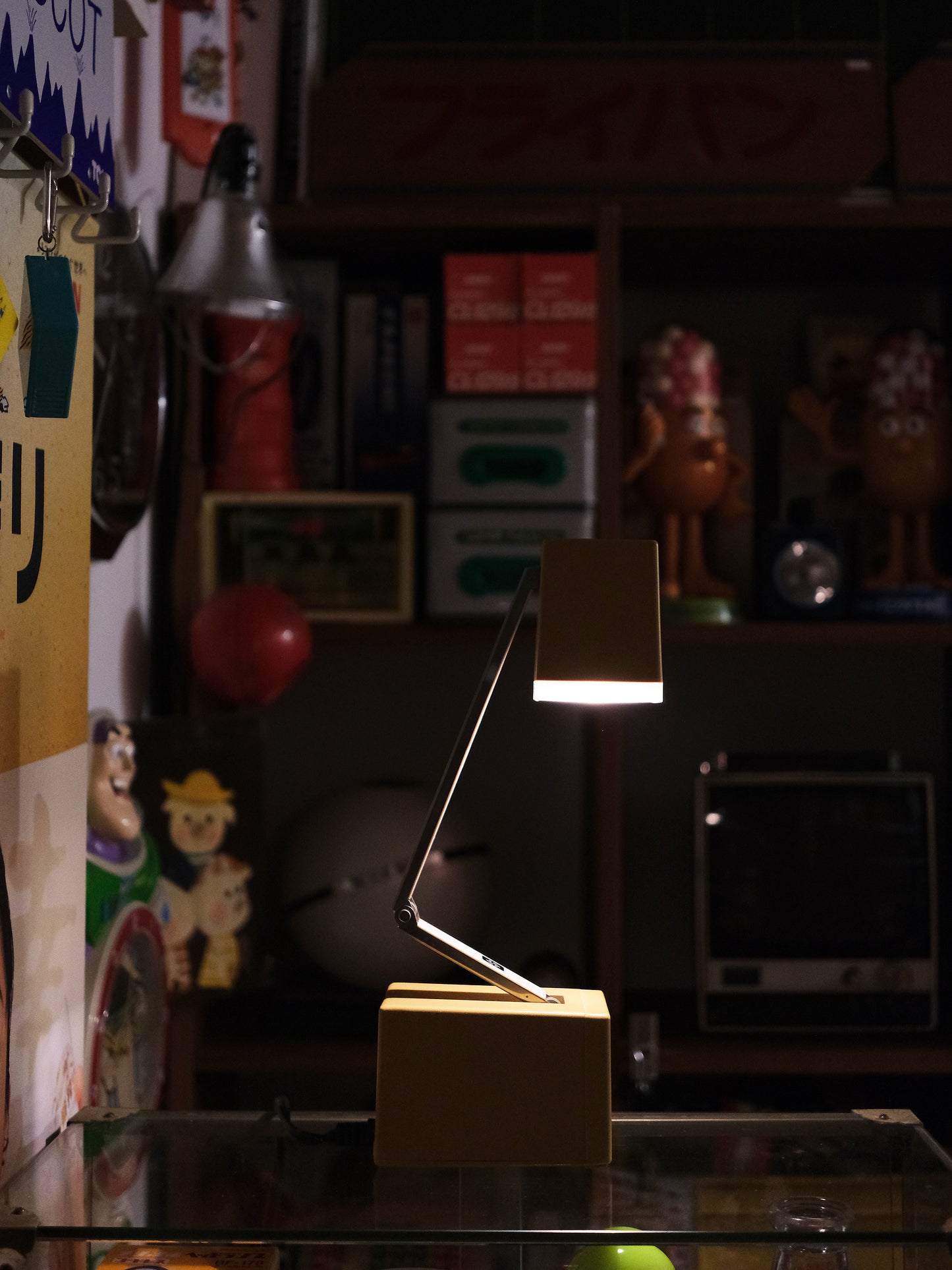 日本製 70’s KREO 南部工業 NA-720 三段折疊 擡燈 Lamp Light
