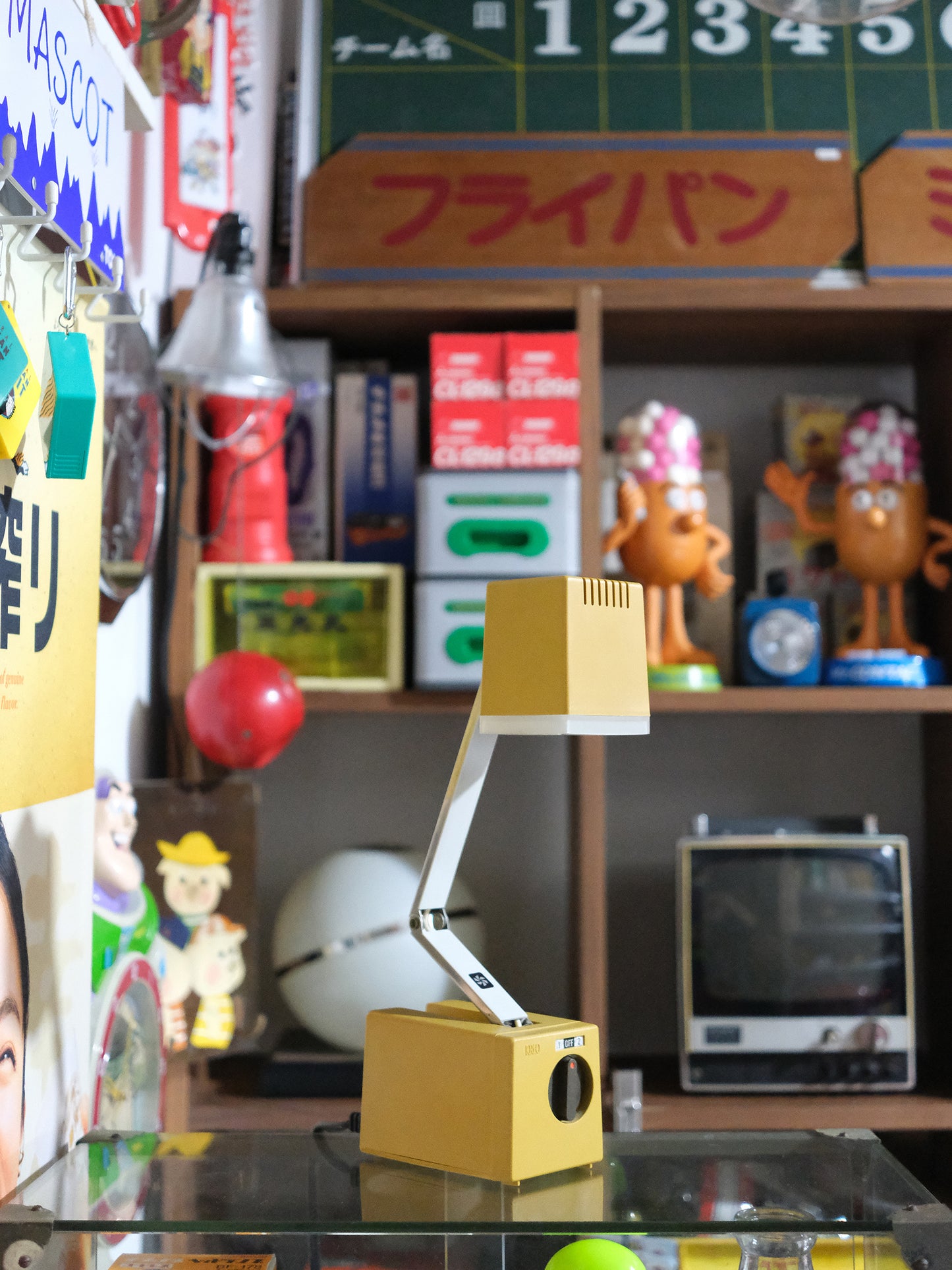 日本製 70’s KREO 南部工業 NA-720 三段折疊 擡燈 Lamp Light
