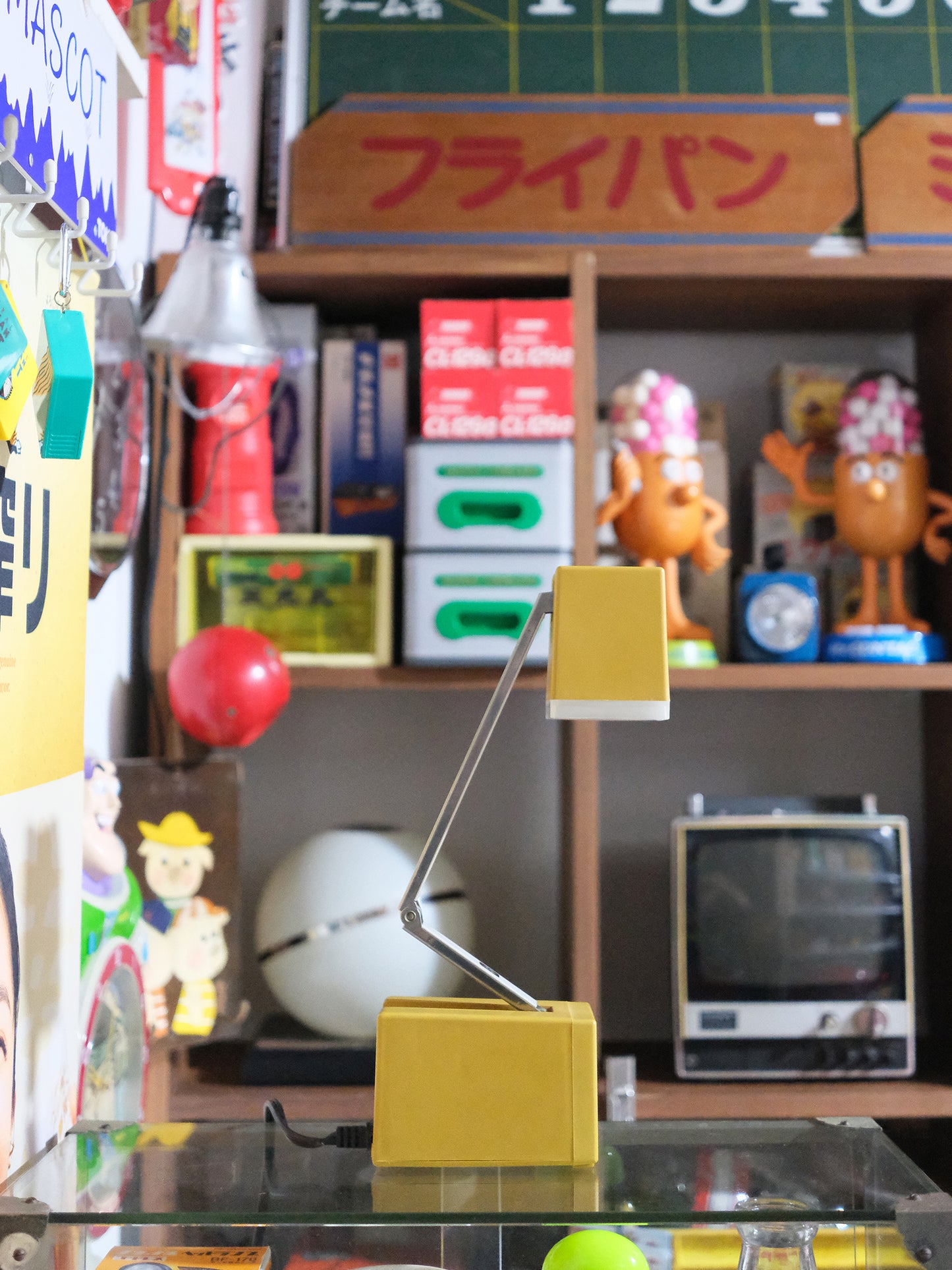 日本製 70’s KREO 南部工業 NA-720 三段折疊 擡燈 Lamp Light