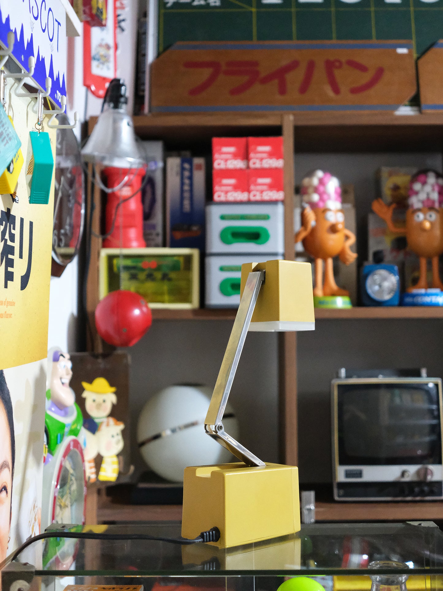 日本製 70’s KREO 南部工業 NA-720 三段折疊 擡燈 Lamp Light