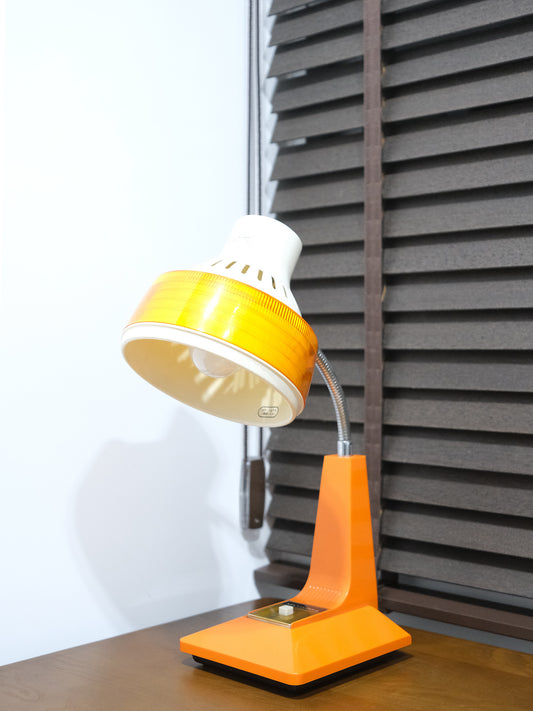 日本制 NEC 日電 Sylvania IS-6109 按鈕式 白熱 橙色 擡燈 Table Light Lamp